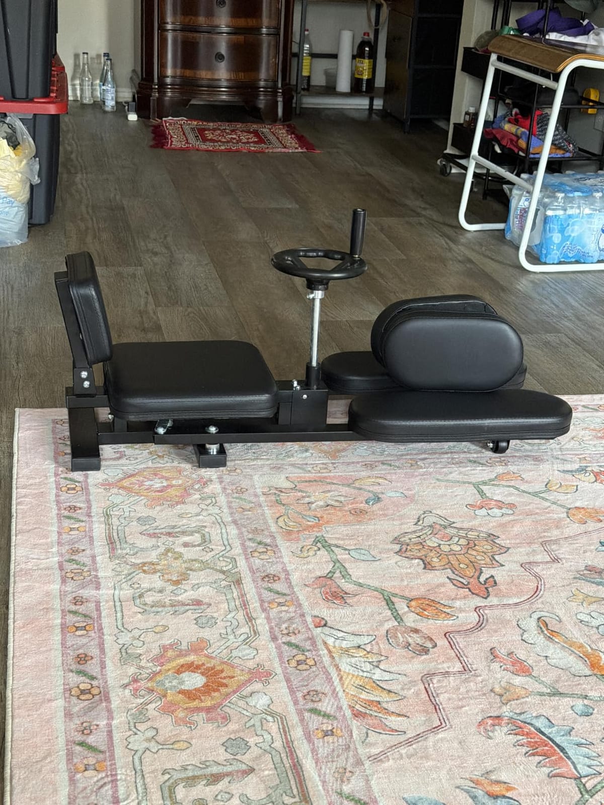 Professional Leg Stretcher for Adductor Stretching up to 180°, Leg Spreader Machine customer photo 1