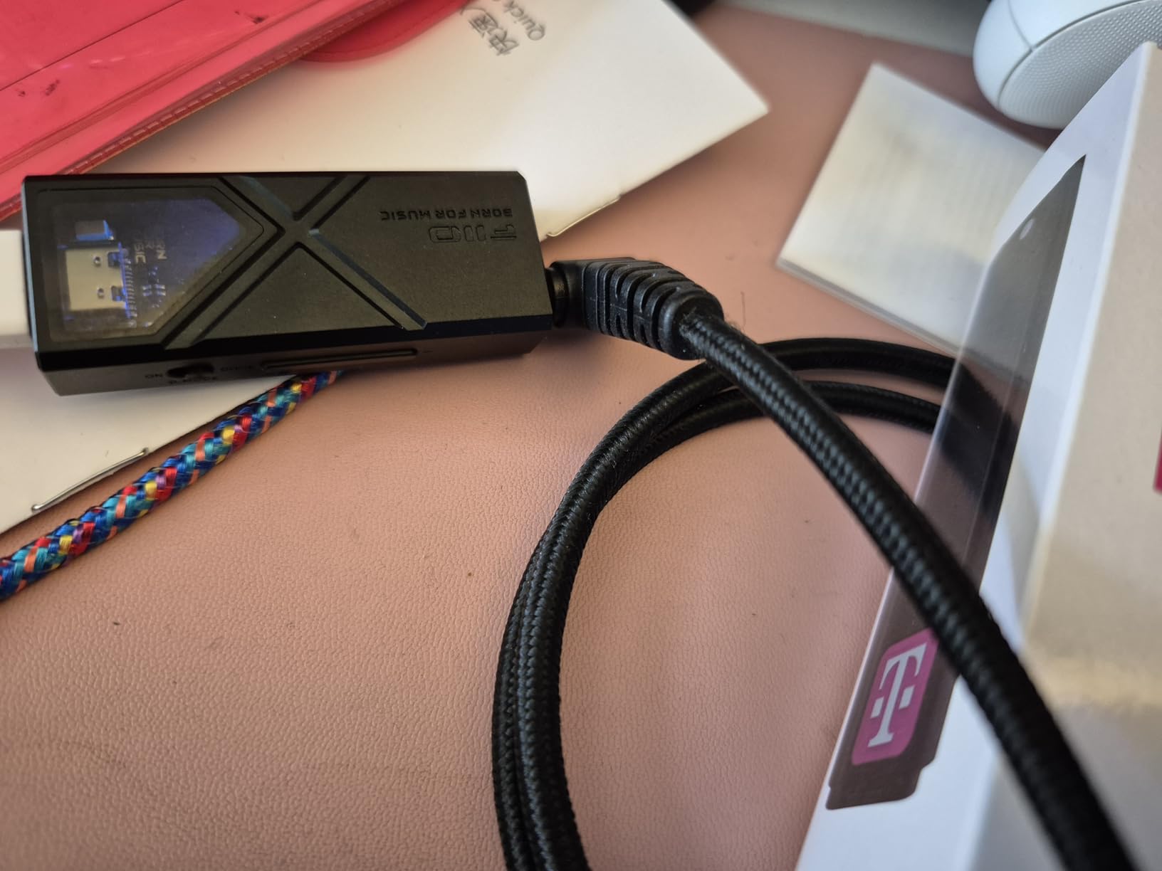 FiiO/JadeAudio KA13 Portable DAC Dongle, USB-C Adapter, 3.5mm and 4.4mm Outputs Compatible with Android/iOS System/PC/Music Players, PCM 384kHz/32bit | DSD256 550mW high Power (Silver) customer photo 2