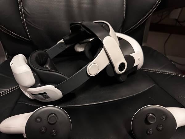 BOBOVR M3 Pro Battery Pack Head Strap Accessories, Compatible with Meta Quest 3/Quest 3S, Reduce Facial Stress, Magnetic Battery Swap Design customer photo 1