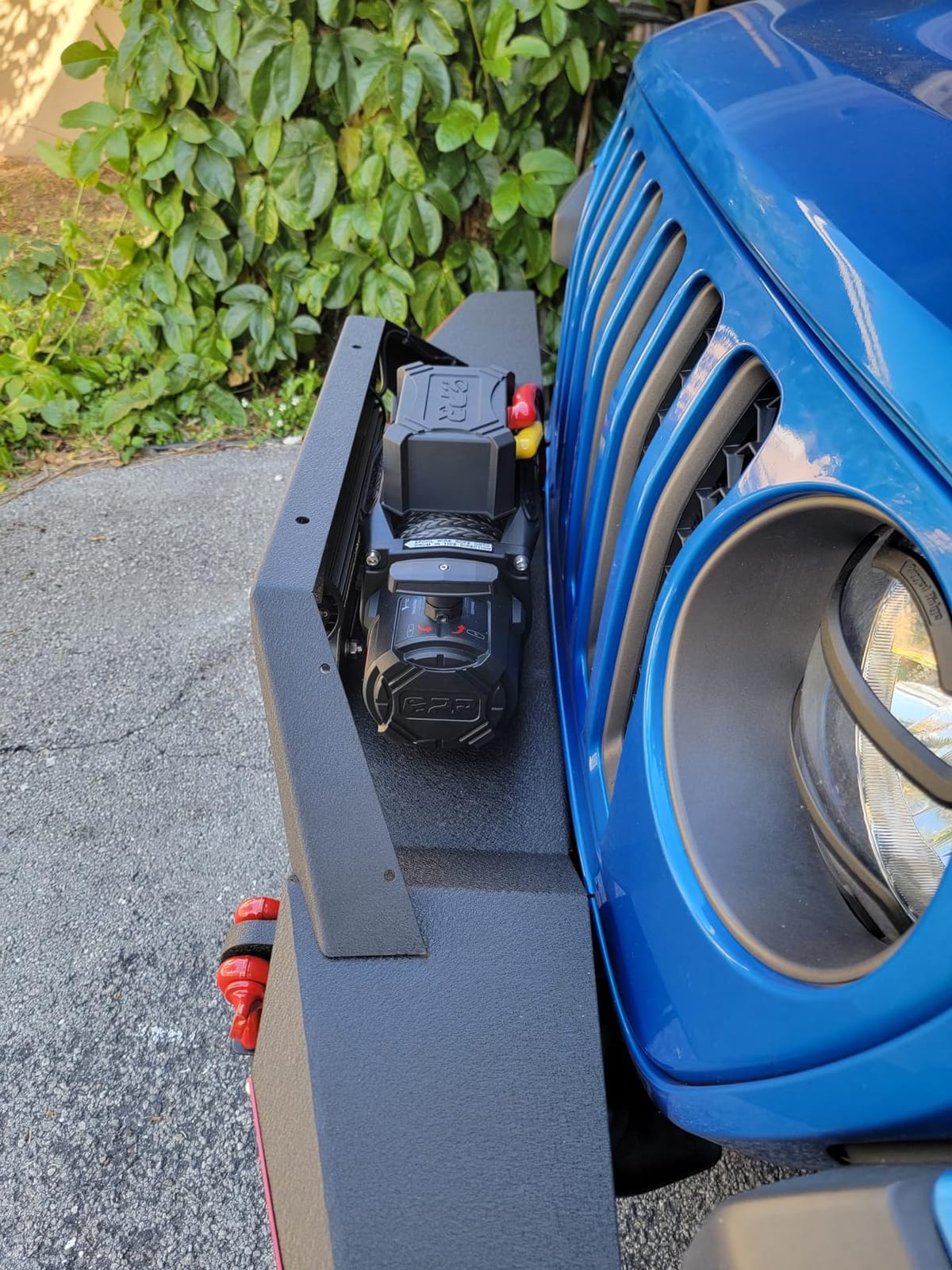 OPENROAD 13500 lb Recovery Winch with Synthetic Rope and 2 Wireless Remotes - IP68 Waterproof 12V Electric Winch for Jeep, SUV, Truck & Trailer - Panther Series 3S customer photo 1