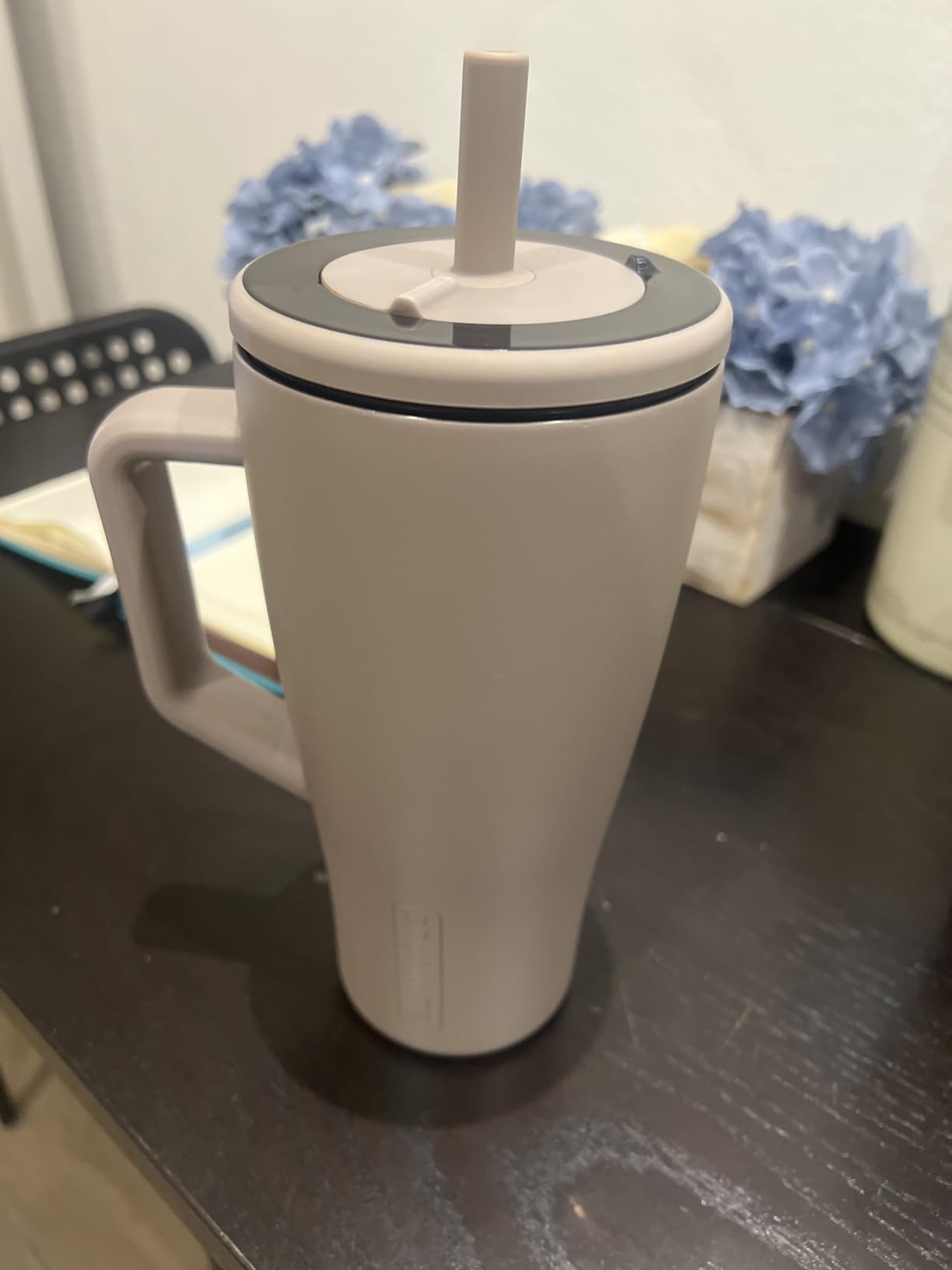 BrüMate Era 40 oz Tumbler with Handle & Straw | 100% Leakproof Insulated Water Bottle Tumbler with Lid & Flexible SoftSip Straw | Made of Stainless Steel customer photo 2