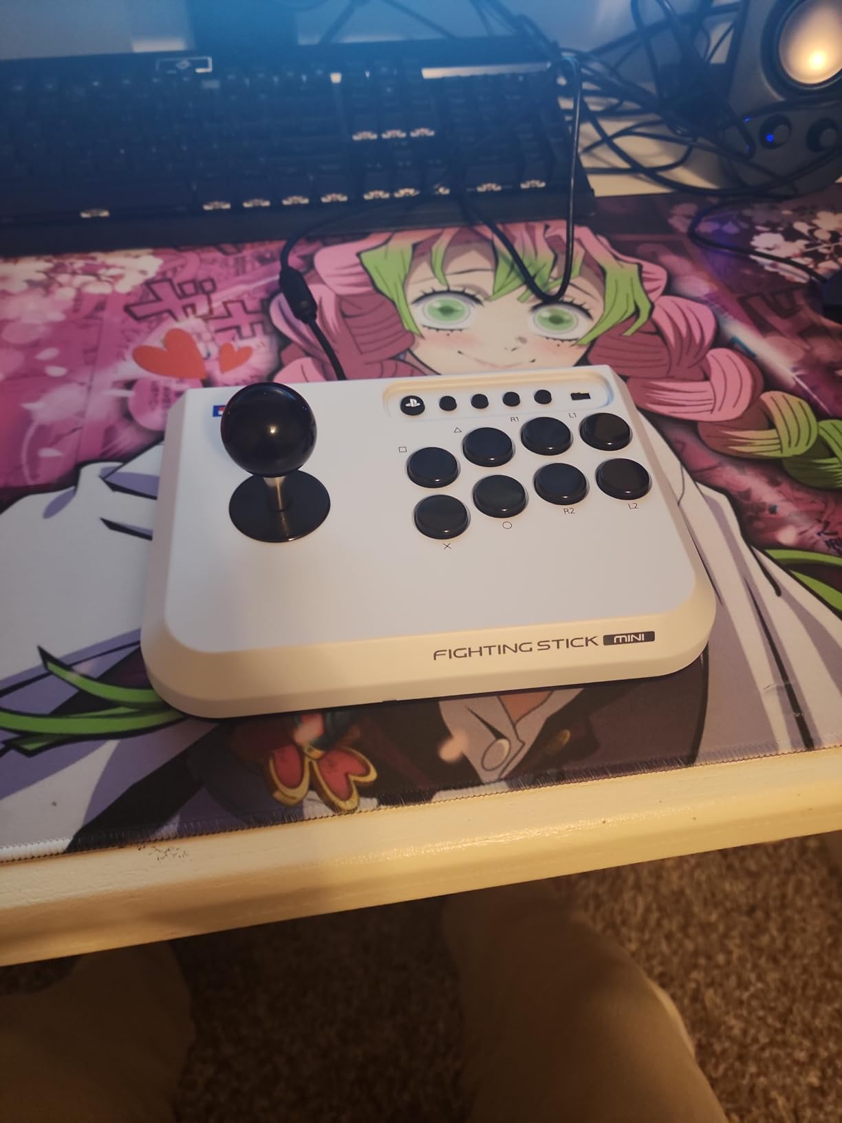 HORI Fighting Stick Mini for PS5, PS4, and PC - Officially Licensed by Sony customer photo 1
