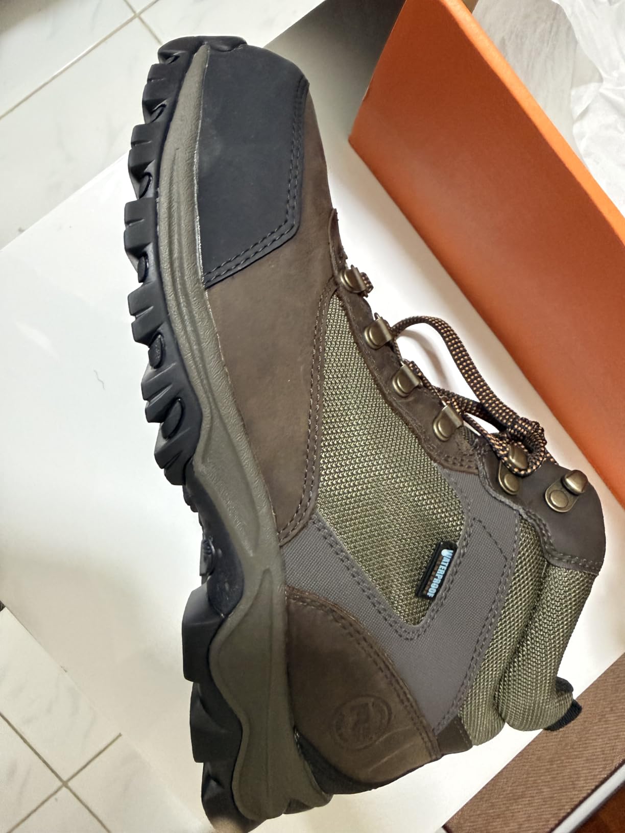 Timberland PRO Men's Keele Ridge Steel Safety Toe Waterproof Industrial Hiking customer photo 1