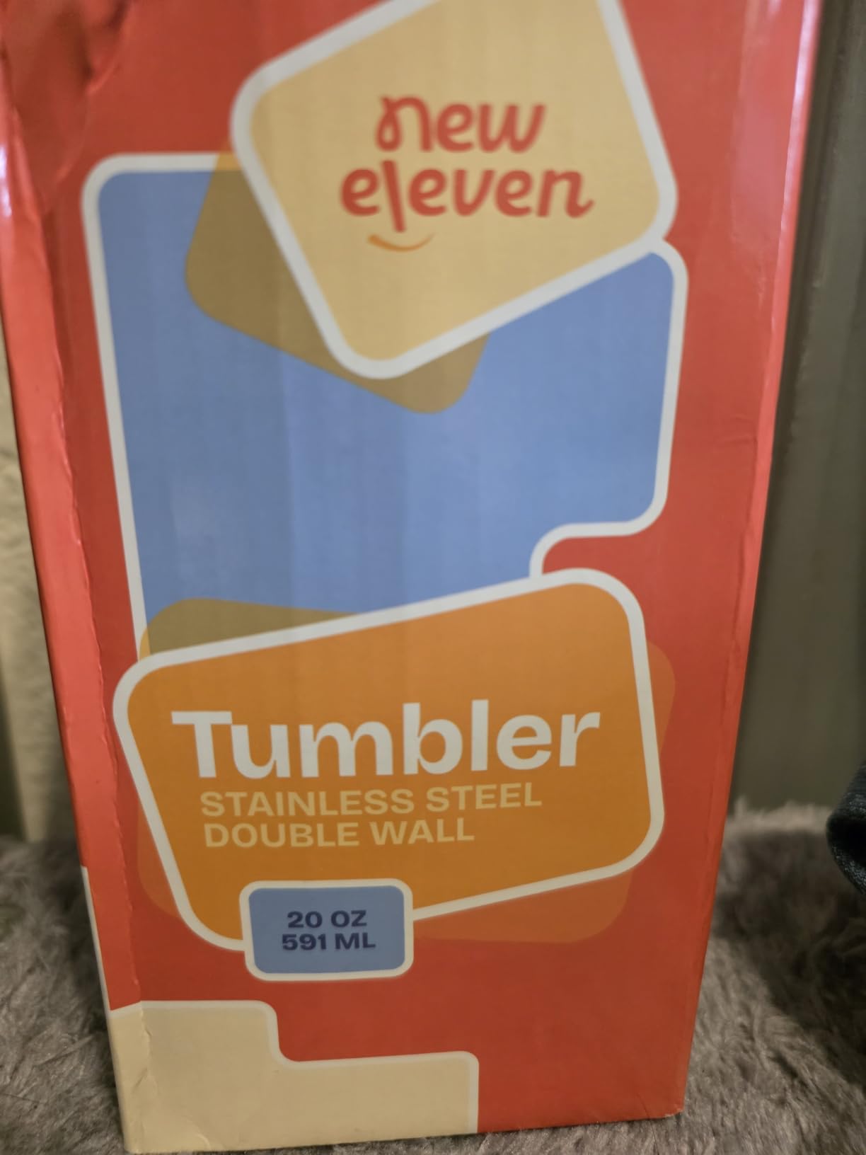 NewEleven Fathers Day Gift For Grandpa From Granddaughter, Grandson - Birthday Present Ideas For Grandfather, New Grandfather, Promoted To Granddad, Grandchildren, Grandkids - 20 Oz Tumbler customer photo 1
