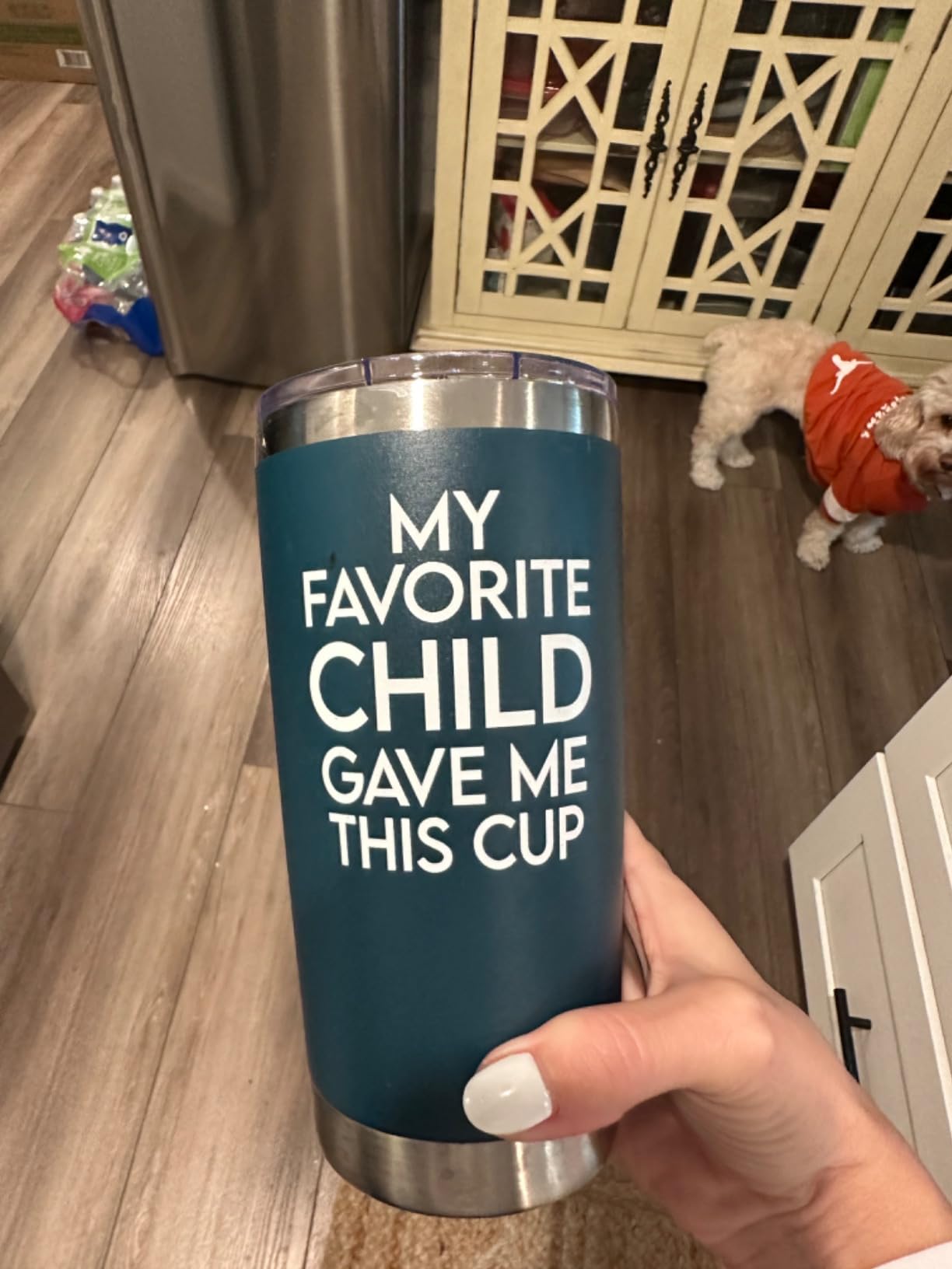 NewEleven Fathers Day Gift For Grandpa From Granddaughter, Grandson - Birthday Present Ideas For Grandfather, New Grandfather, Promoted To Granddad, Grandchildren, Grandkids - 20 Oz Tumbler customer photo 2