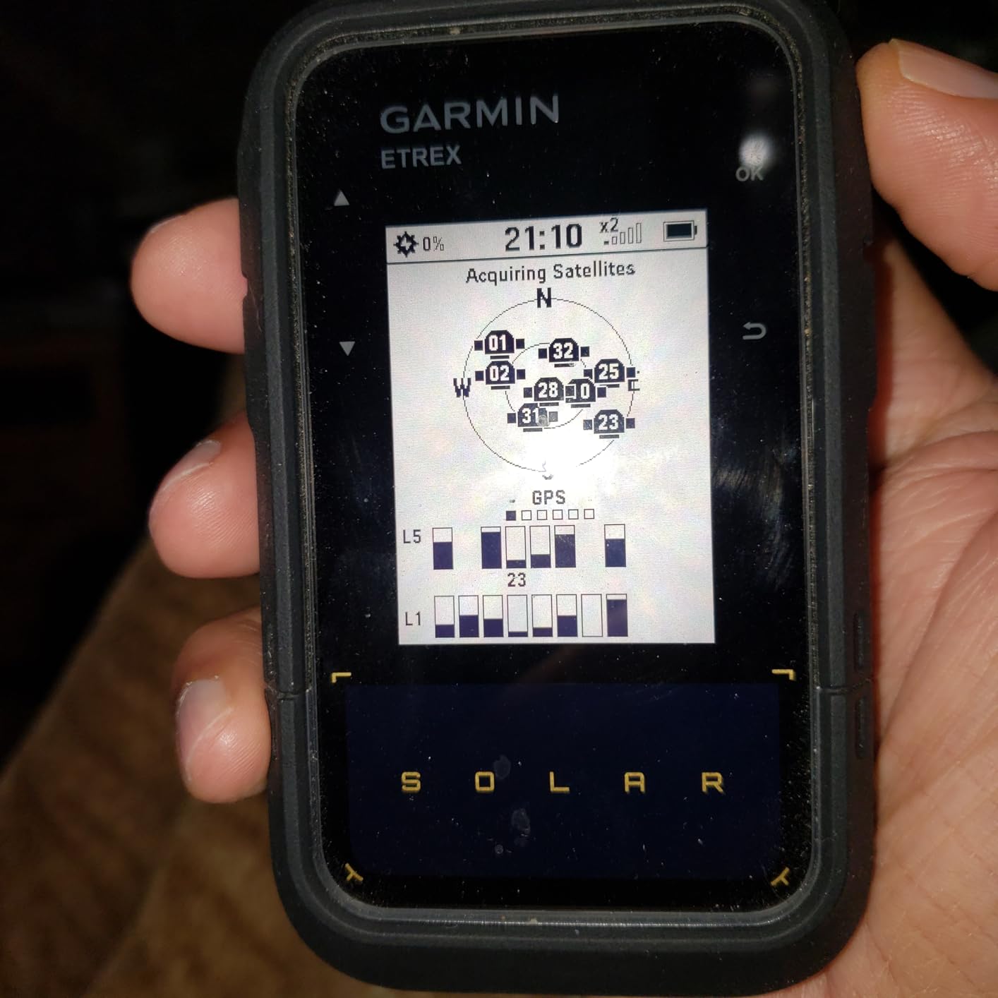 Garmin eTrex Solar Rugged Handheld GPS Navigator with Solar Charging and Multi-Band GPS customer photo 2