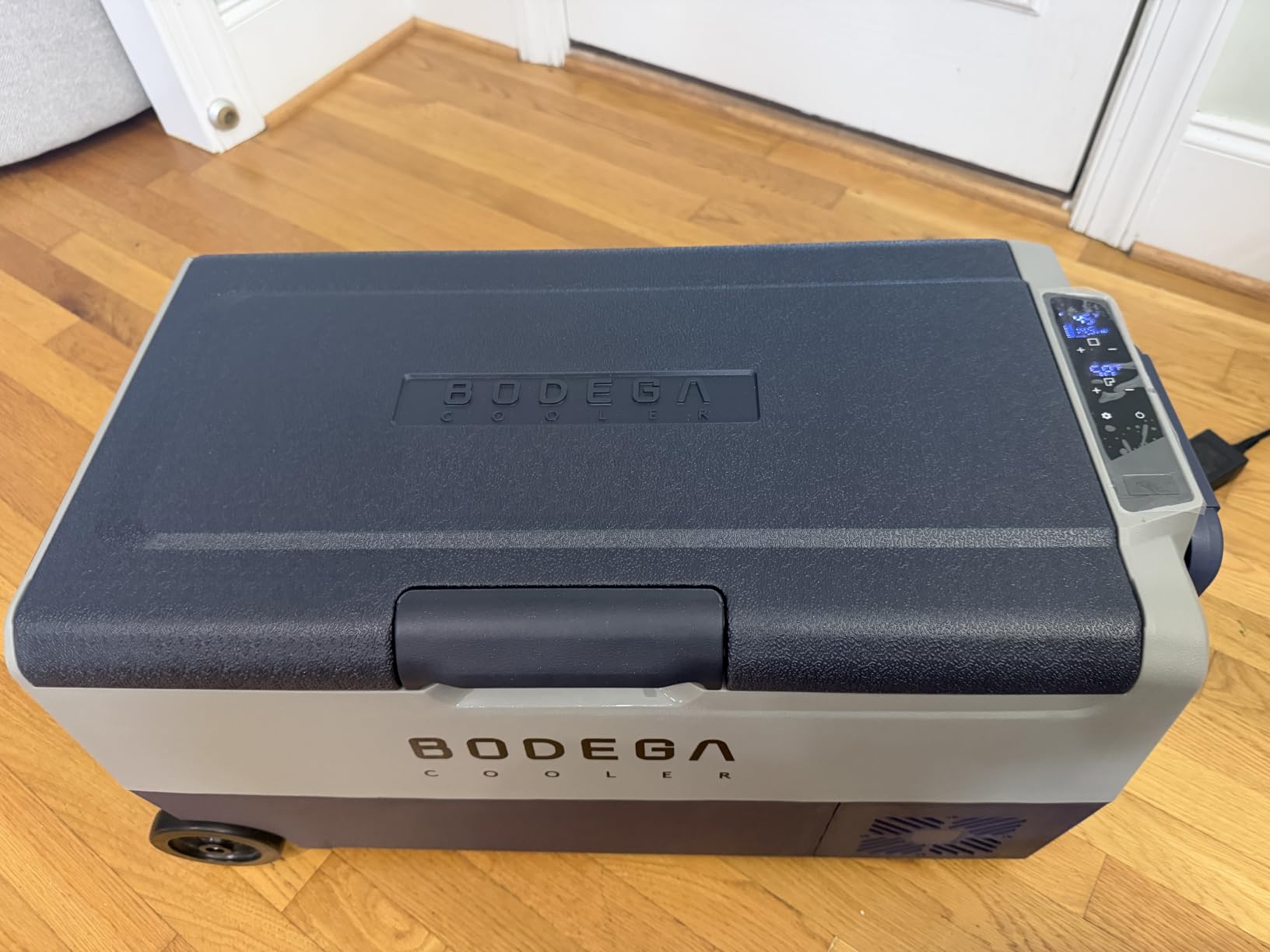 BODEGACOOLER 12 Volt Car Refrigerator, 38 Quart Portable Freezer, Car Fridge Dual Zone APP Control, 36L -4℉-68℉ Electric Compressor Cooler customer photo 1
