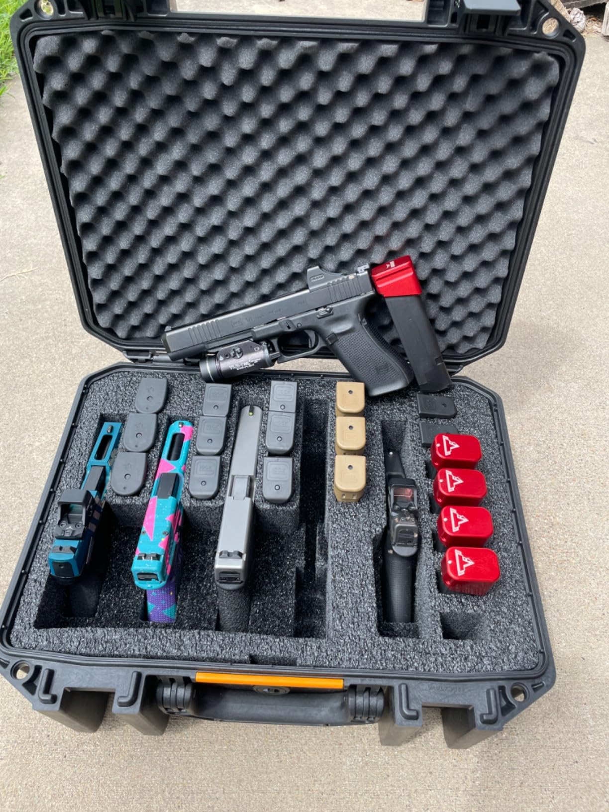 Pelican Vault Multi-Pistol Custom Cut Foam Case (From the Custom Case Center) customer photo 2