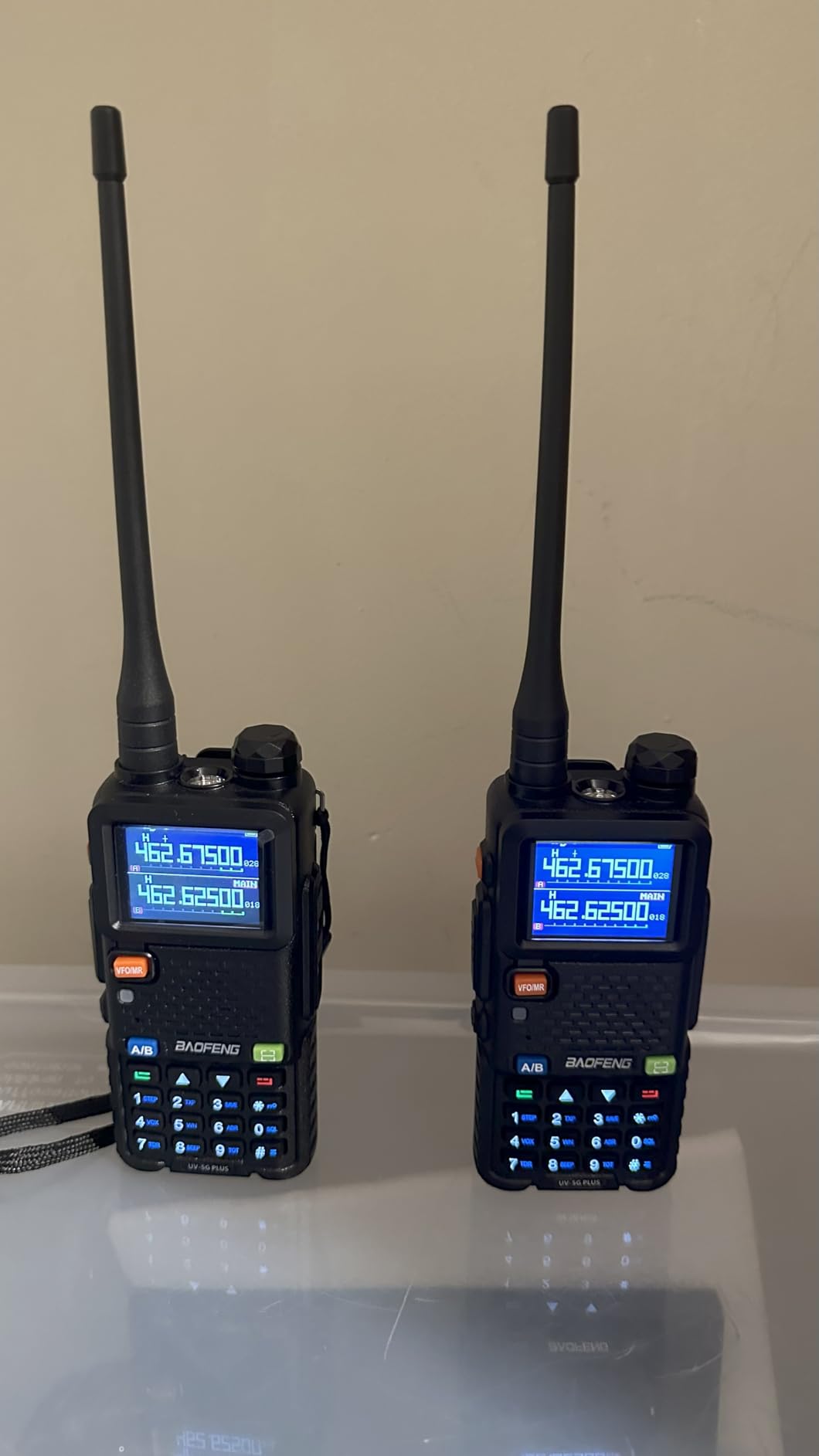 BAOFENG UV-5G Plus GMRS Handheld Radio, 999 CHs Chirp Compatible, 2 Pack | Long Range Repeater Capable, USB-C 2500mAh Rechargeable customer photo 1