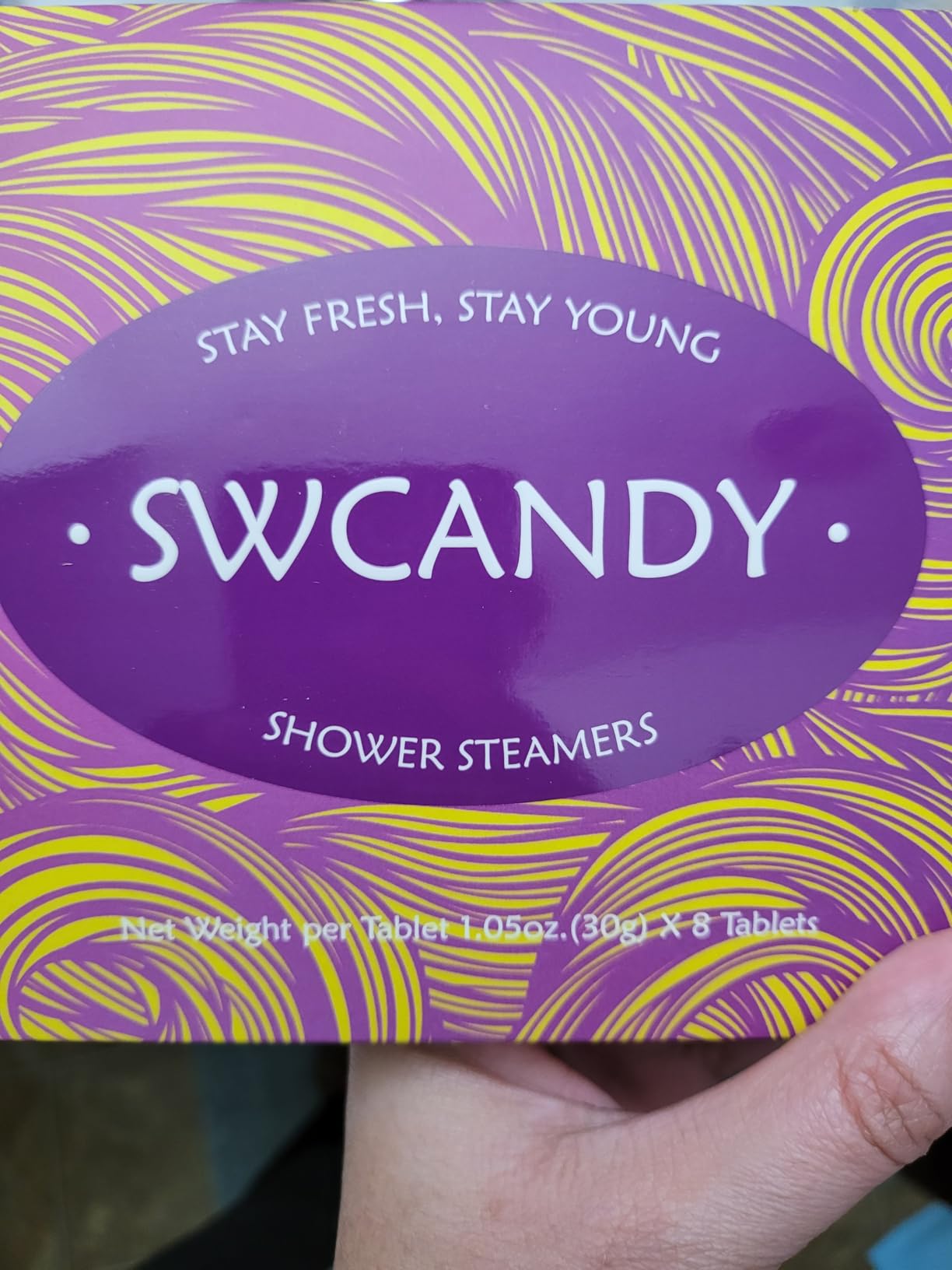 SWCANDY Shower Steamers Aromatherapy Gifts for Women 8 Pcs Shower Home Spa | Birthday Gifts for Mom Wife Grandma Sister Her Natural Essential Oils Travel Essentials, Hotel Holidays Self Care Relaxation customer photo 2