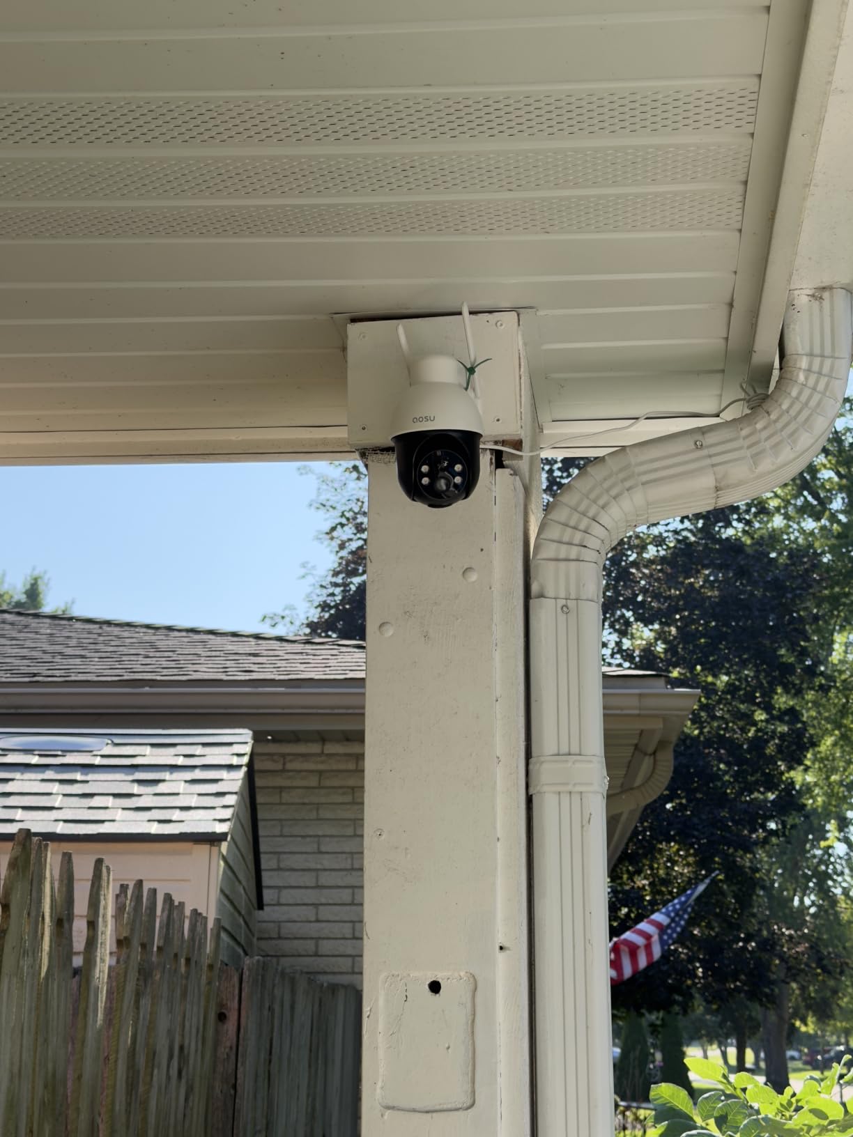 aosu 3K 5MP Solar Security Camera Wireless Outdoor PTZ 360 Smart Tracking | Auto Human & Vehicle Tracking No Blind Spots, Easy Setup, Color Night Vision, Ideal For Home, Yard & Farm Security Monitoring customer photo 2