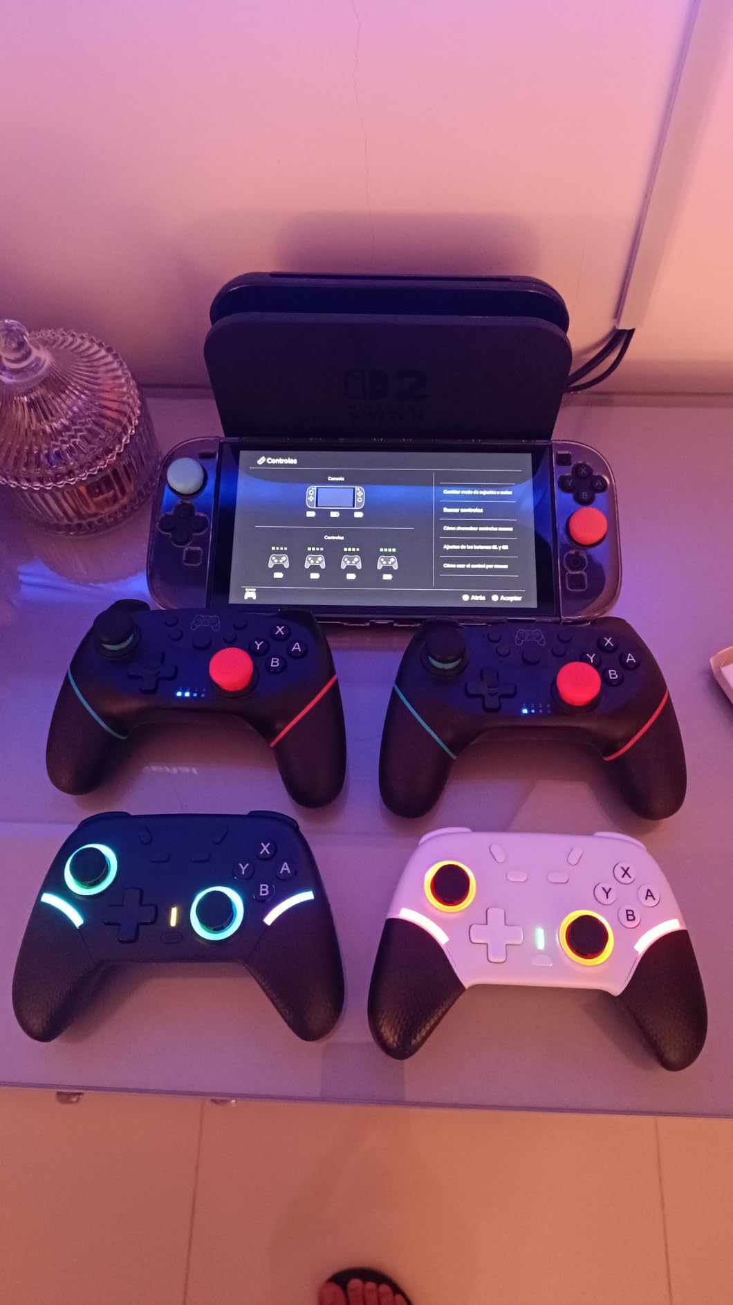 Lyyes Switch Controller - Wireless Pro Controller Joystick Compatible with Switch/Lite/Switch 2, 2 Pack customer photo 2