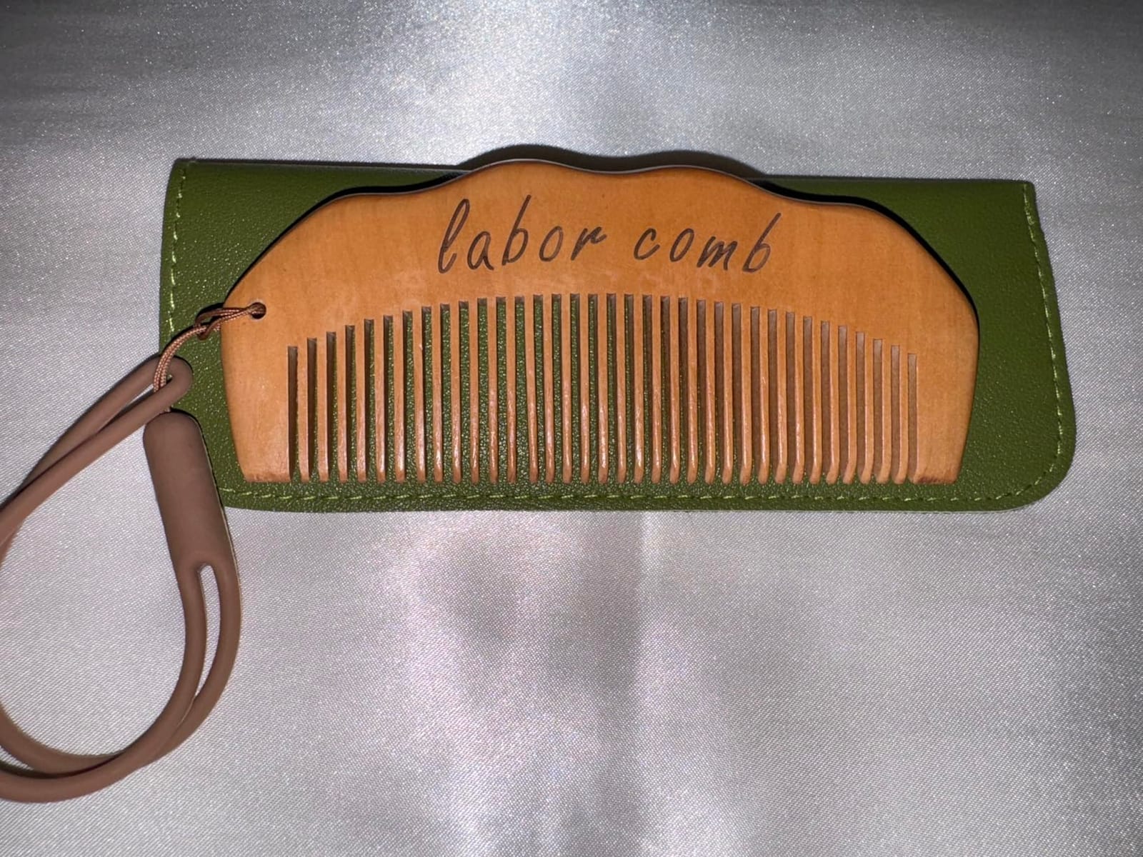 Arrozon Birth Comb for Women Labor, Pregnant Mom Hospital Bag Must Haves | Labor and Delivery Essentials Wooden Labor comb Natural New Mom Gifts Birthing Comb customer photo 1