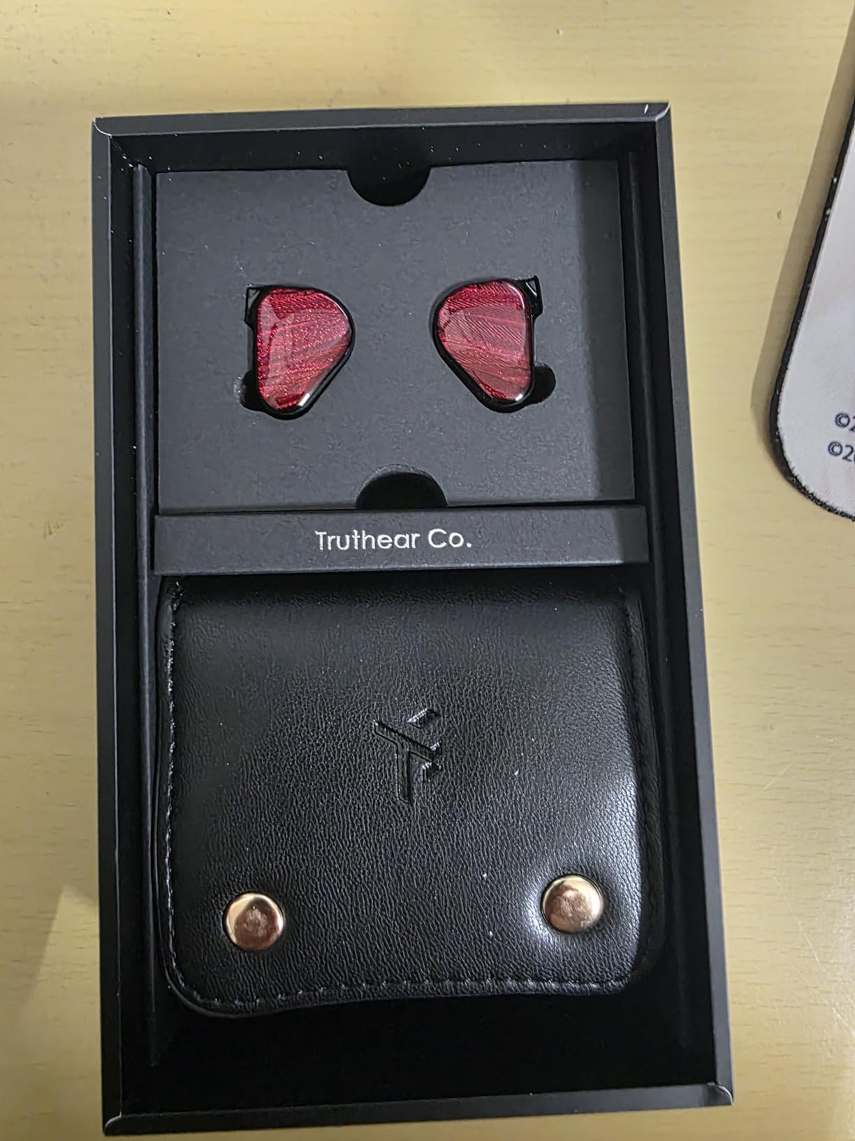 TRUTHEAR x Crinacle Zero: RED Dual Dynamic Drivers in-Ear Headphone Gaming Earbuds HiFi Wired Earbuds customer photo 2