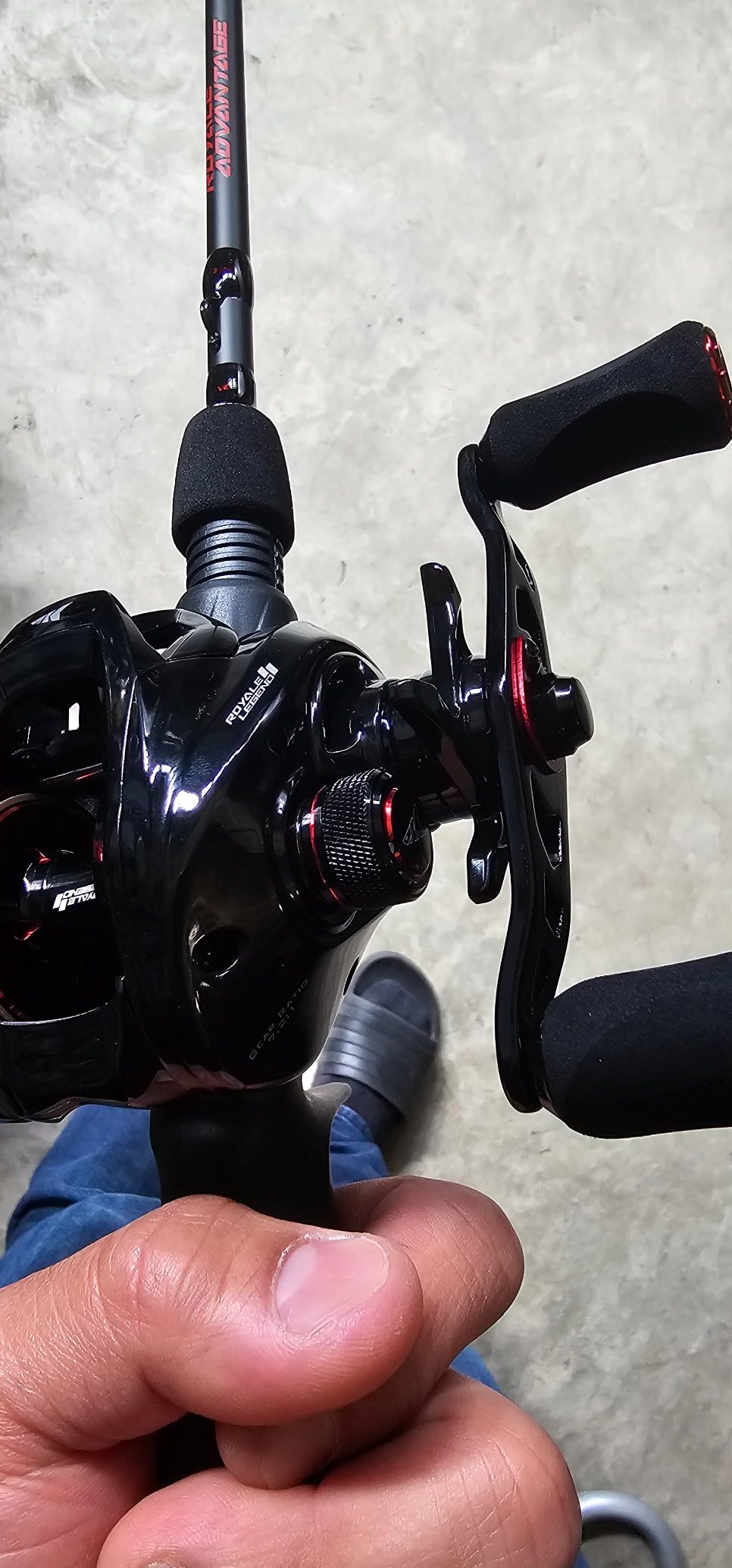 KastKing Royale Legend II Twin Tip Fishing Rod and Reel Combo | Baitcaster & Spinning Combo, 2-Piece Rod, Extra Tip, IM6 Graphite, Ultra-Light Sensitive, Smooth Casting, EVA Handle customer photo 2