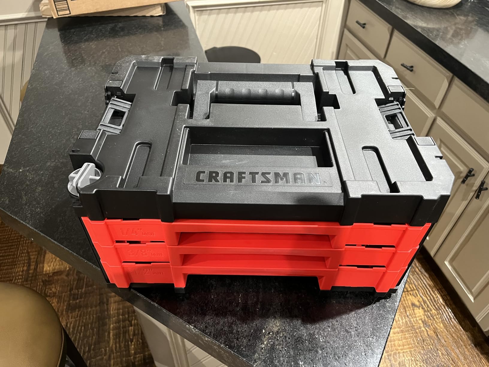 Craftsman 262-Piece Mechanic Tool Set with 3-Drawer VERSASTACK Box, SAE and Metric Socket Set, Car and Motorcycle Tool Kit with Combination Wrenches and Spark Plug Sockets, 90-Tooth (CMMT45309) customer photo 1