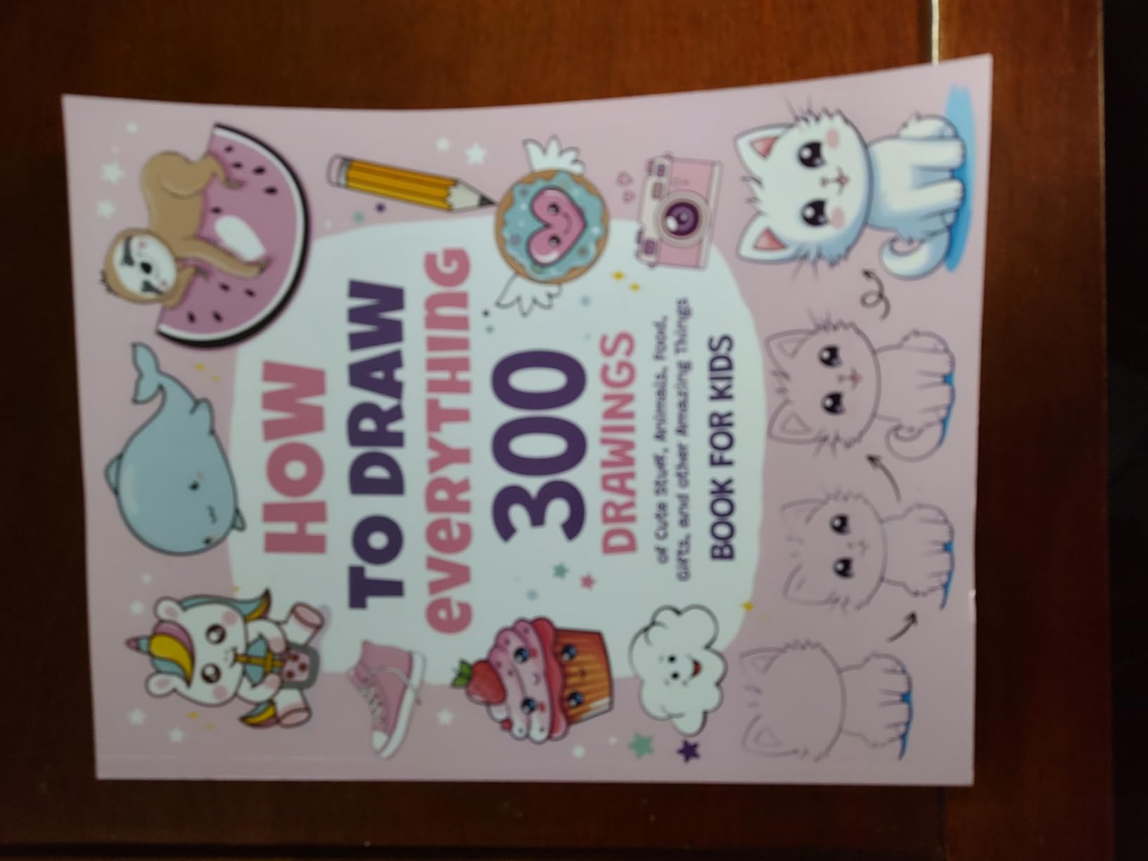 How To Draw Everything: 300 Drawings of Cute Stuff, Animals, Food, Gifts, and other Amazing Things | Book For Kids customer photo 1