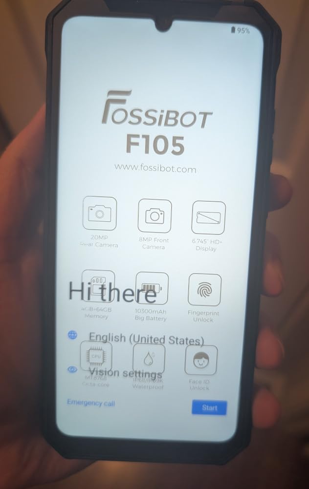 FOSSiBOT DT2 10.4in Waterproof Tablet, 20GB+256GB Rugged Android Tablet 22000mAh 66W Rapid Charging Android 13 Tablets 2K Display 4G LTE/WiFi 6 Tablet G99 Chip/64+32MP/IP68/IP69K/Fingerprint/Face Unlock customer photo 2