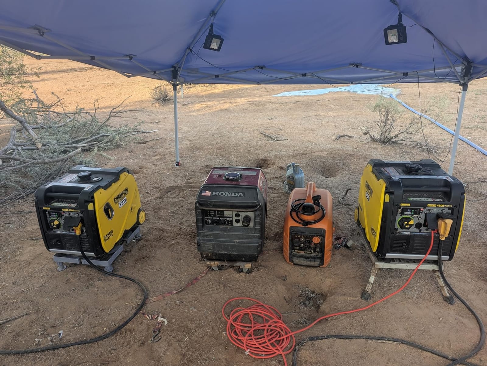 Champion Power Equipment 4500-Watt RV Ready Portable Inverter Generator with Quiet Technology and Free 3-Year Warranty customer photo 1
