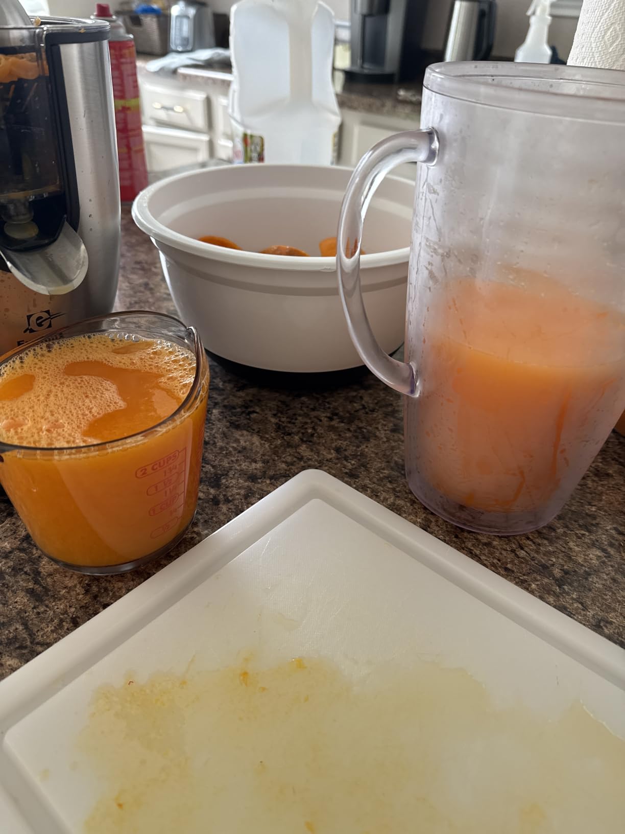 Eurolux Premium Electric Orange Juicer | Stainless Steel Citrus Squeezer With New Ultra-Powerful Motor and Soft Grip Handle for Effortless Juicing, Auto Shutoff, Dishwasher-safe Parts, Pulp Control customer photo 1