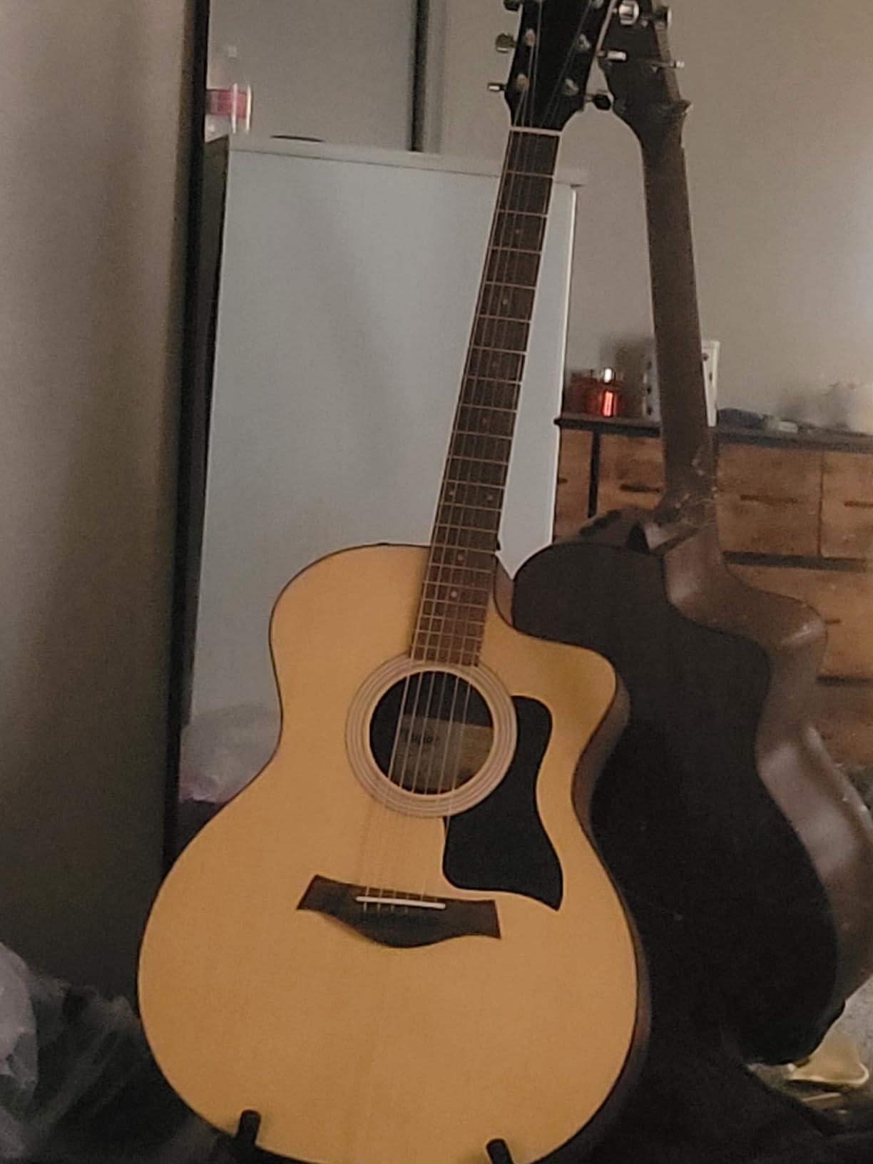 Taylor 114ce Grand Auditorium Acoustic-electric Guitar - Natural customer photo 2