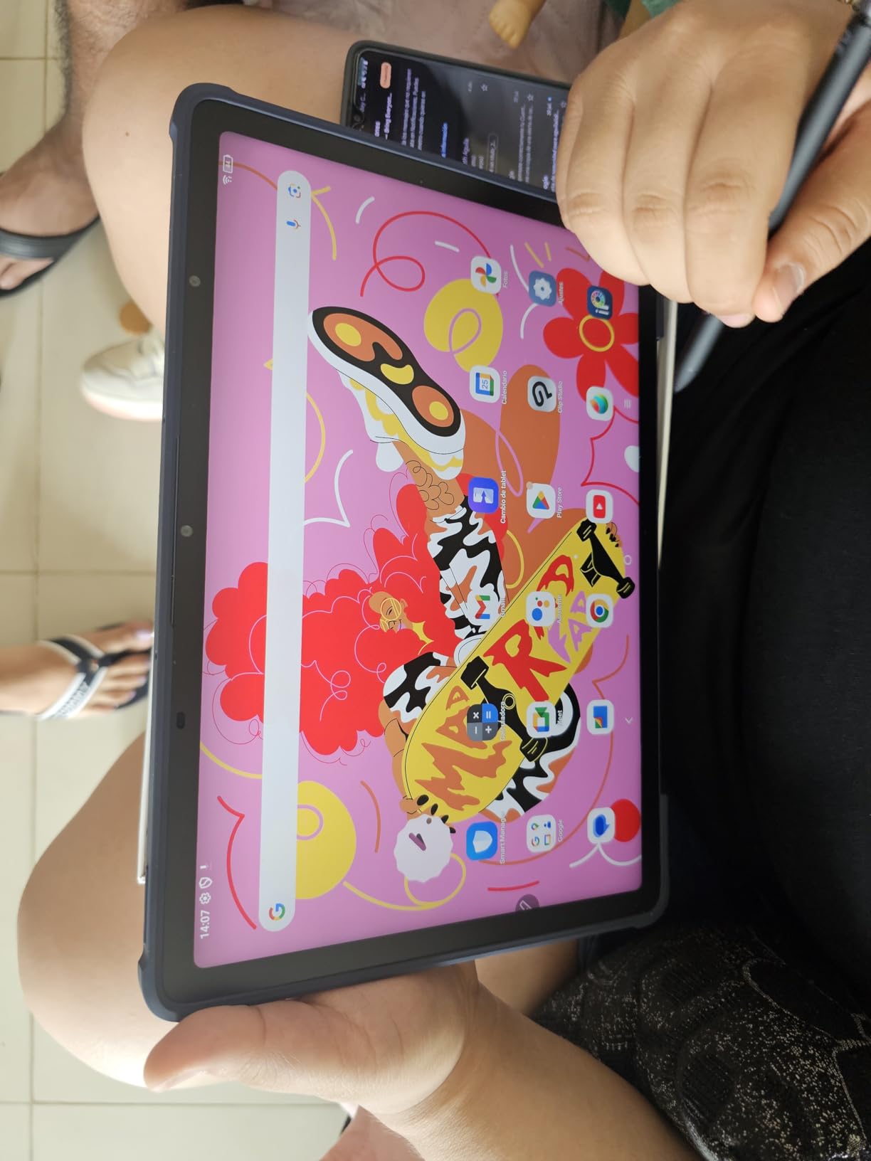 XPPen Magic Drawing Pad 12.2 Inch Standalone Drawing Tablet No Computer Needed with 16384 Pressure Levels X3 Pro Slim Stylus Tilt Support Paper-Like Screen 8GB + 256GB for Digital Drawing Artists customer photo 1