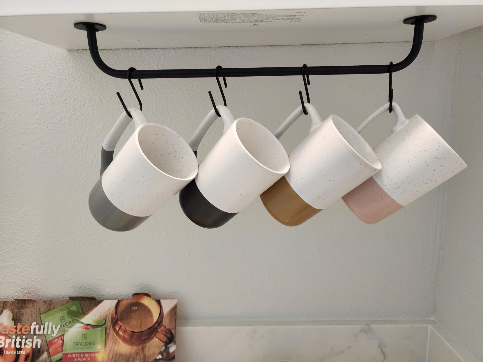 Large Ceramic Coffee Mug Set of 4, 16 oz Tea Cups with Handle, Porcelain Mug for Latte, Hot Tea, Cappuccino, Milk, Cocoa, Microwave & Dishwasher Safe Cups for Men Women Mug Lovers, Housewarming Gift customer photo 2