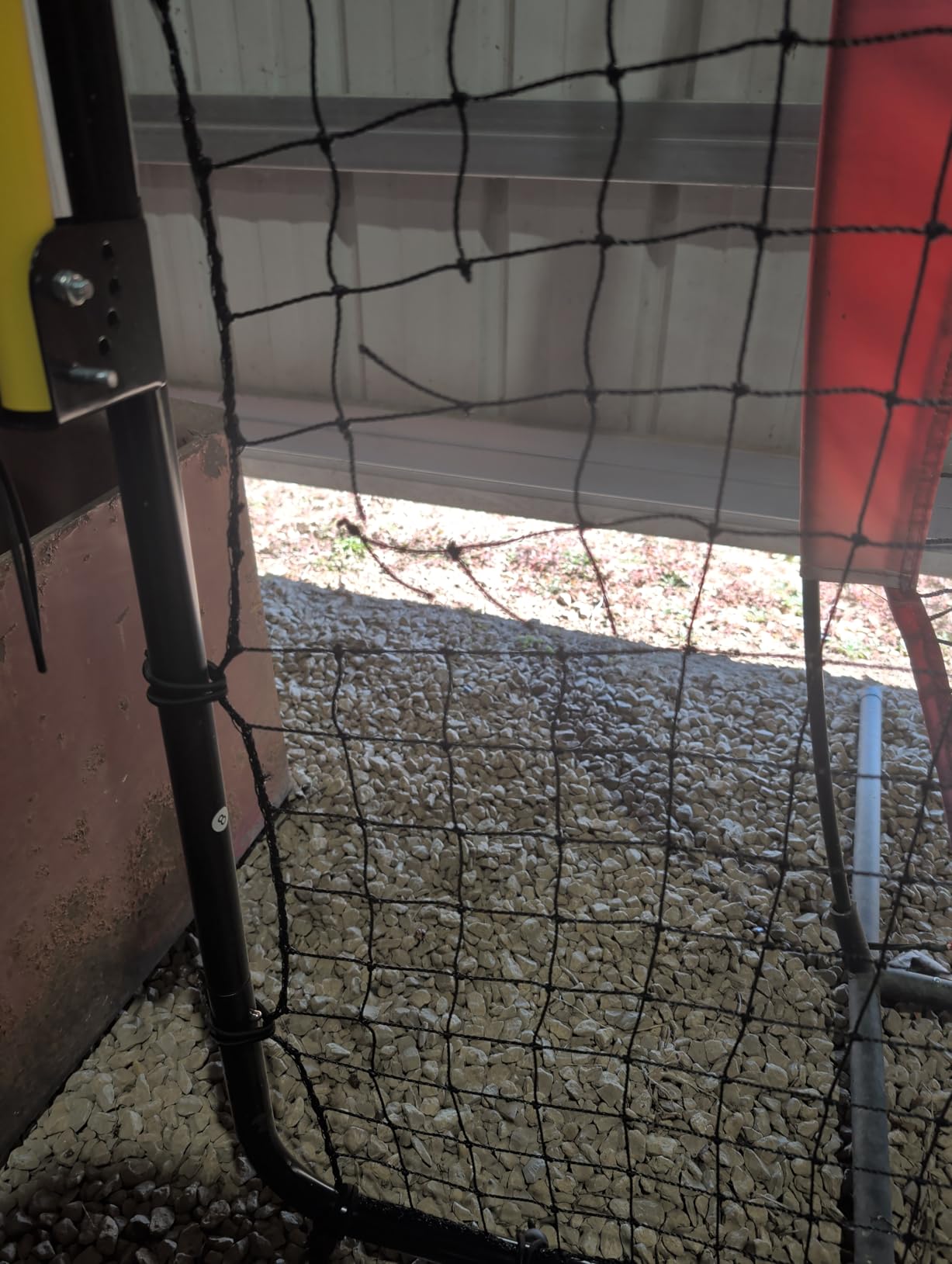 Apex Sports Adjustable Volleyball Rebounder Net 7x4 ft - Bounce Back Training Equipment with Angle Customization for Practicing Volleying, Bumping, Spiking - Durable & Portable with Travel Bag customer photo 2