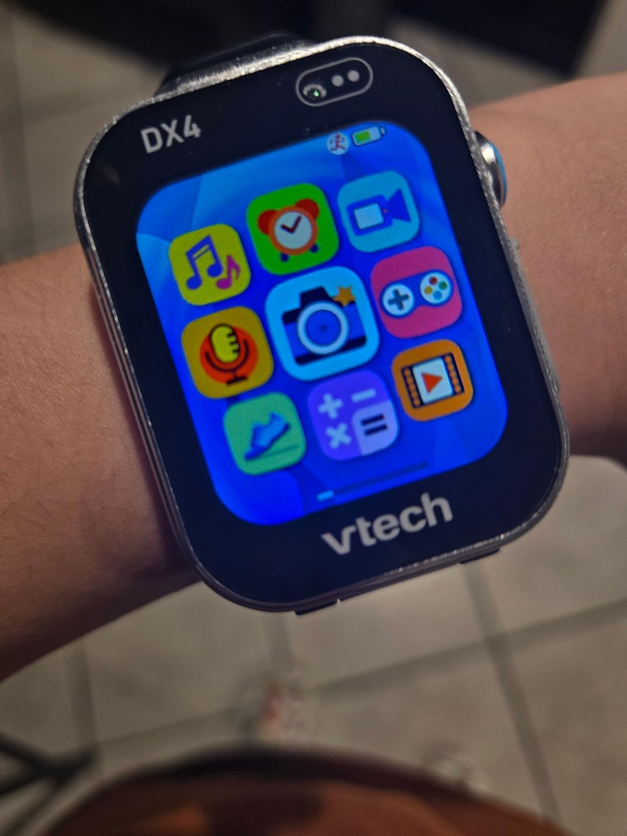 VTech KidiZoom Smartwatch DX4, Blue customer photo 1