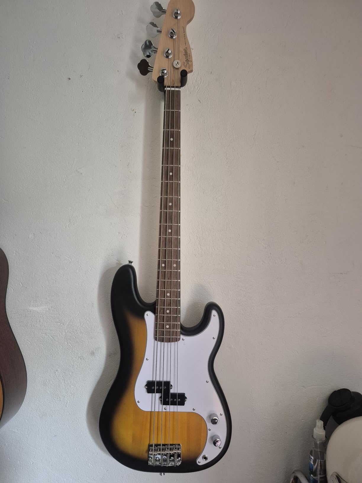 Fender Squier Debut Series Precision Bass Guitar, Beginner Guitar, with 2-Year Warranty, Includes Free Lessons, 2-Color Sunburst with Matte Finish customer photo 1