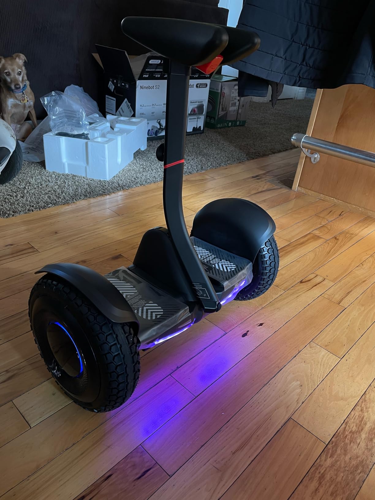 Segway Ninebot S2 Electric Self-balancing Scooter, 11.2mph Top Speed, 21.7 Miles Range w/Adjustable Height, Hoverboard UL-2271 2272 Certified customer photo 2