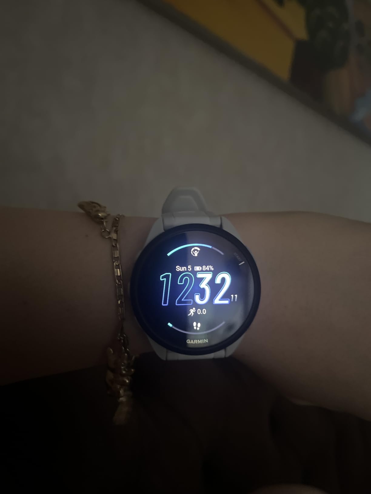 Garmin Forerunner 165, Running Smartwatch, 43mm, Whitestone | Essential Training & Recovery Features, Built-In GPS for Distance, Pace & Speed, Garmin Coach, Daily Suggested Workouts customer photo 2