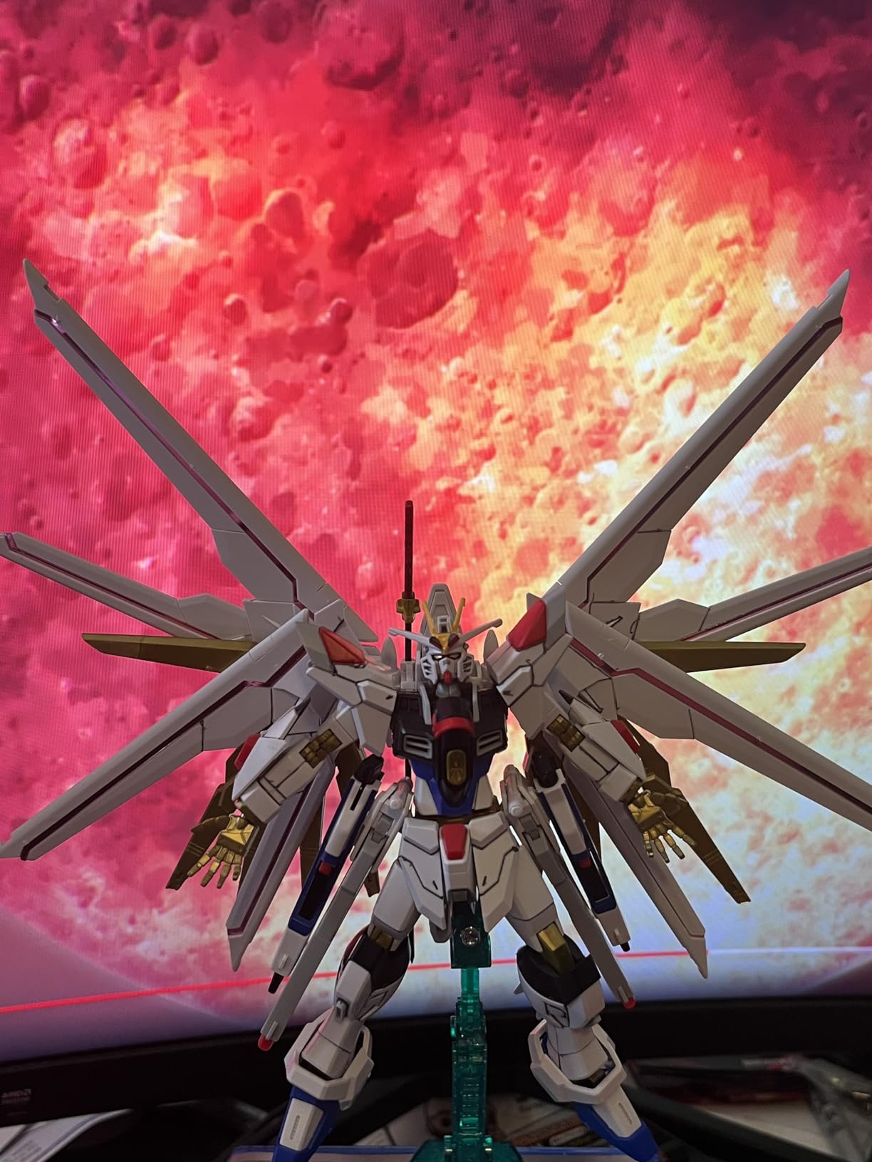 Bandai Hobby - Gundam Seed Freedom - #250 Mighty Strike Freedom Gundam HG 1/144 Model Kit customer photo 2