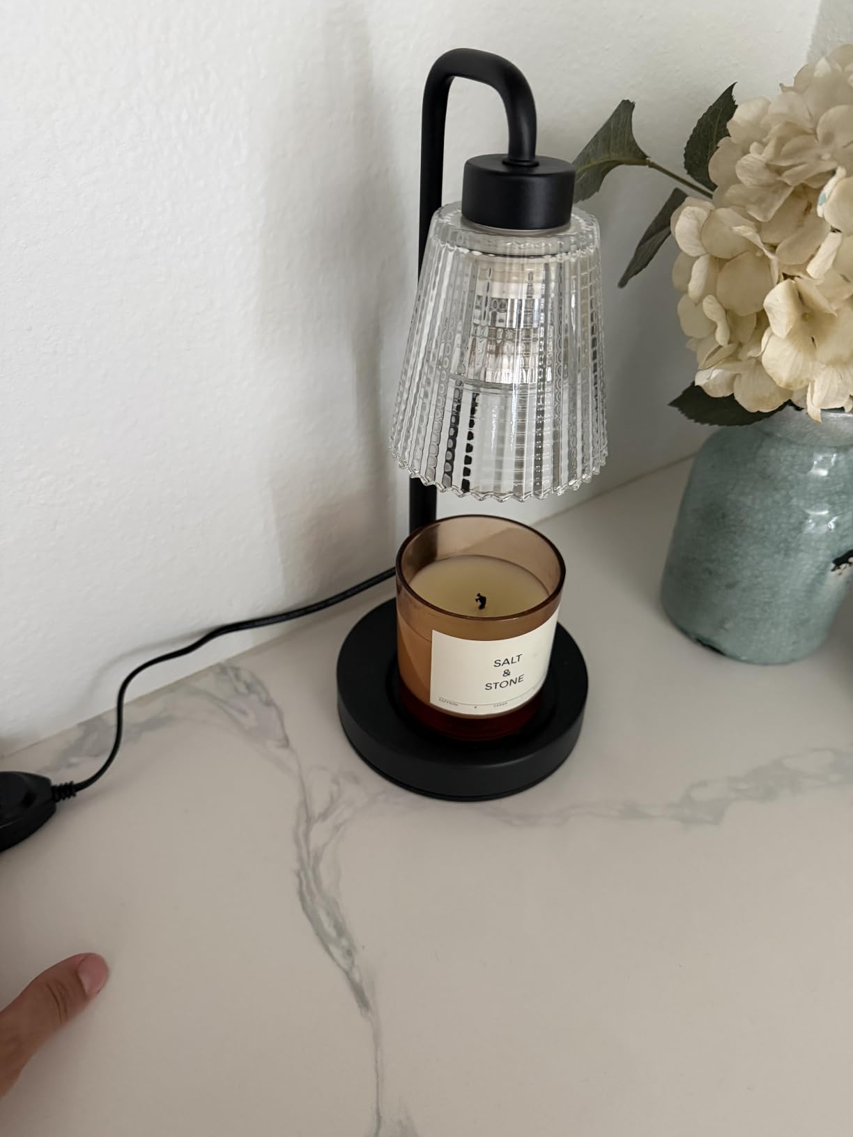 GODONLIF Candle Warmer Lamp with Timer, Birthday Gifts for Women Home Decor | 24h Cycle Timer Dimmable Wax Melt Warmer with 2 Bulbs, Fall Decor for Home Living Room Halloween Decorations Gifts for Mom customer photo 2