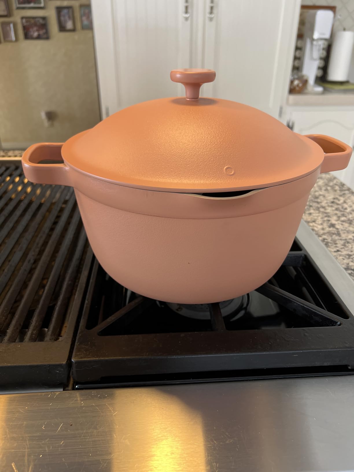 Our Place Mini Perfect Pot, 2.5 Qt Nonstick Ceramic Cooking Pot with Lid | Patented 8-in-1 ceramic cookware, PFAS-free nonstick sauce pan, spatula included, induction & oven safe to 450°F customer photo 1