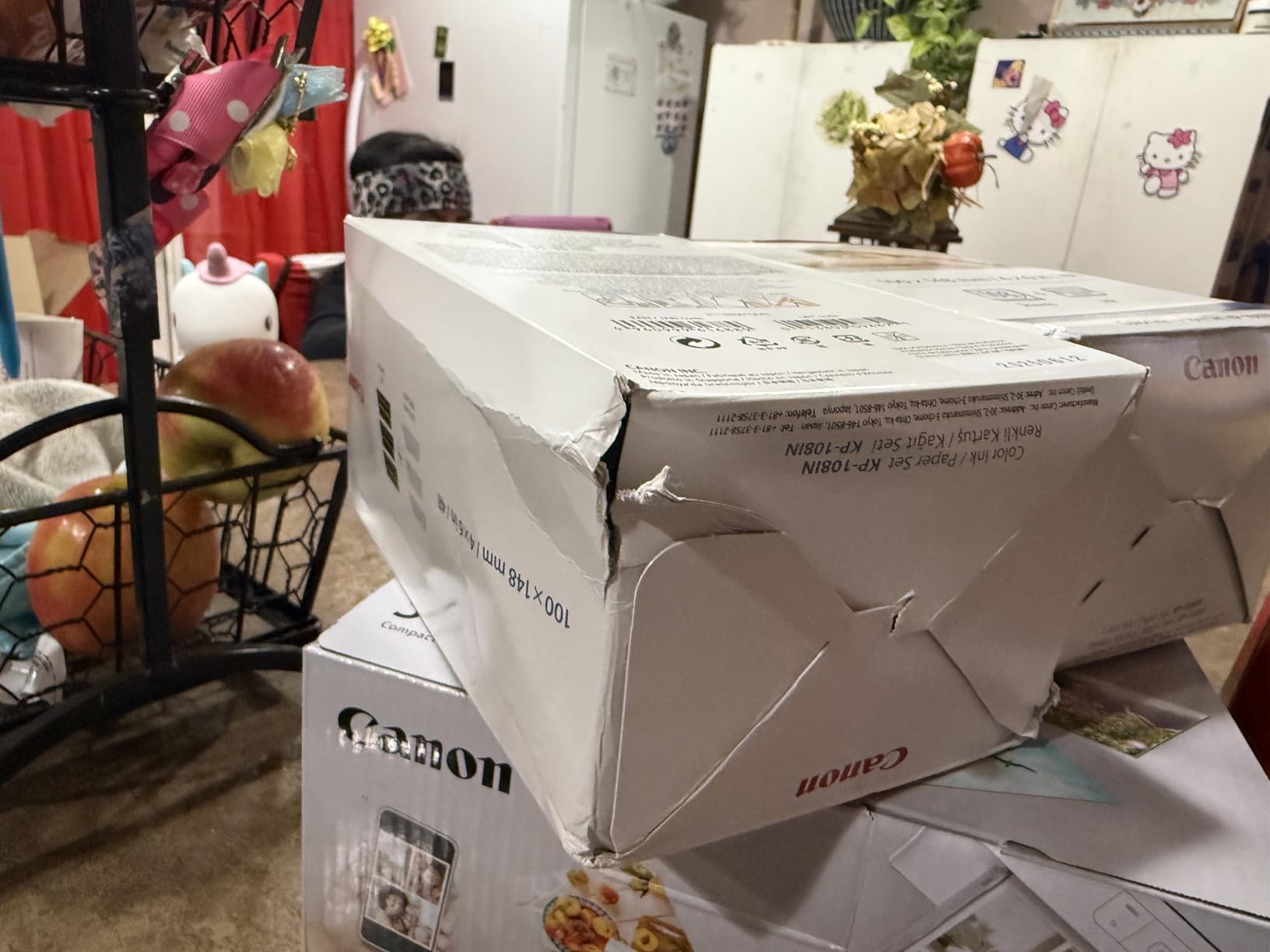 Canon SELPHY CP1500 Compact Photo Printer | Black with 2 x KP-108IN Color Ink and Paper Set customer photo 2