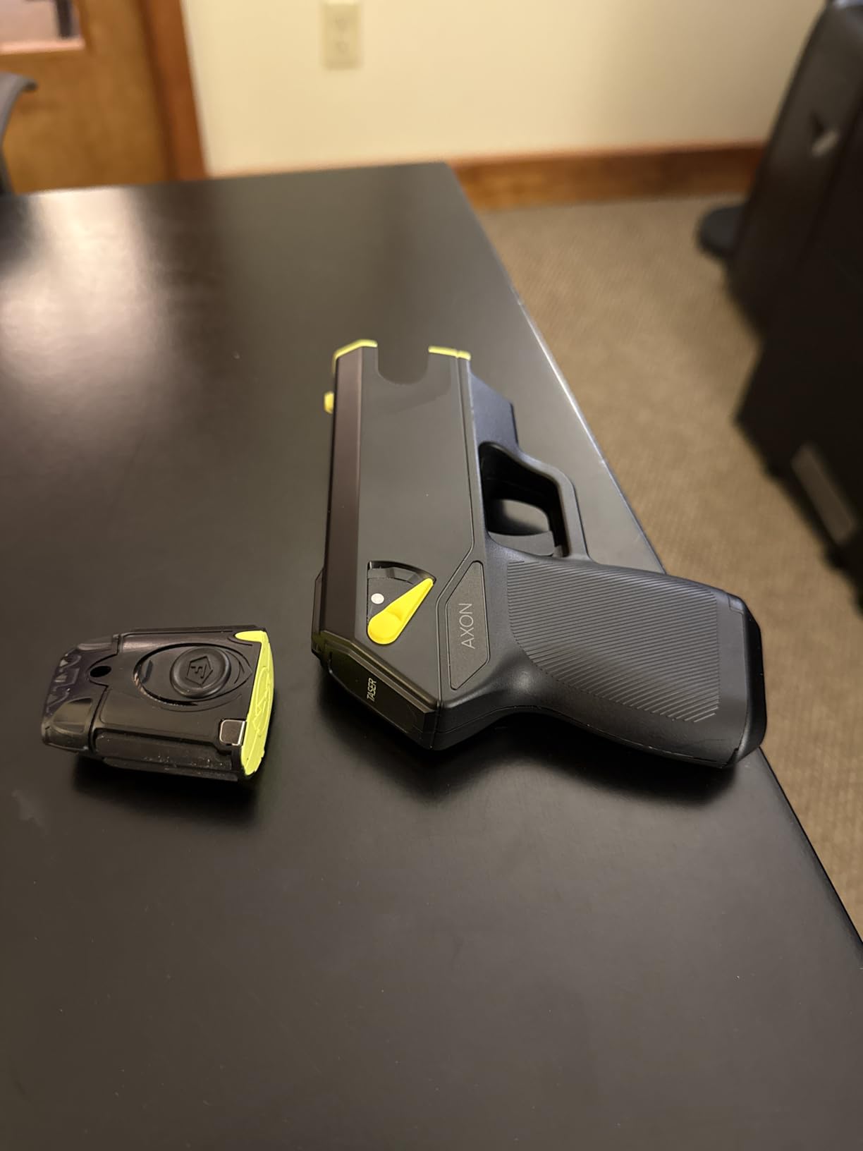 TASER Pulse 2: Compact 15ft Range Self-Defense Device | 63µC muscle lock-up; 15ft range; 2 cartridges; carry case; 8oz compact build; target & battery incl. customer photo 1