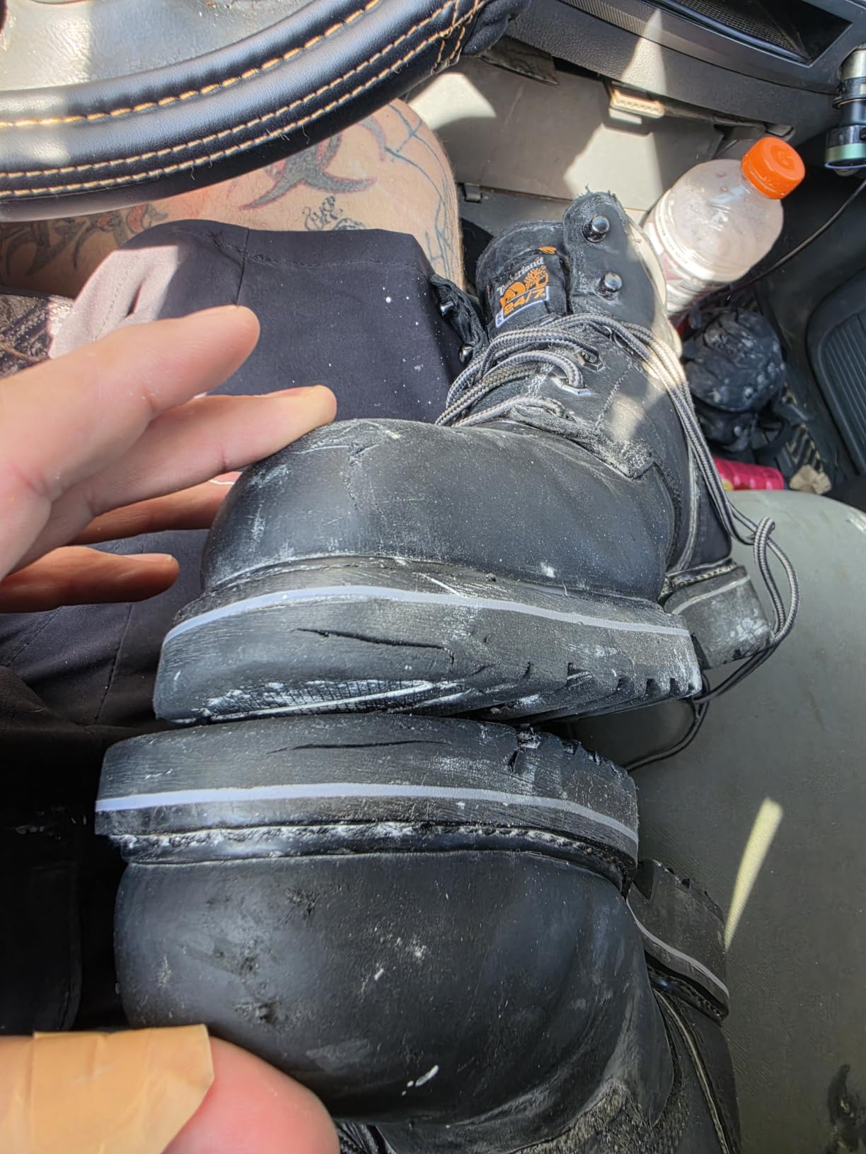 Timberland PRO Men's Pit Boss 6 Inch Steel Safety Toe Industrial Work Boot customer photo 1