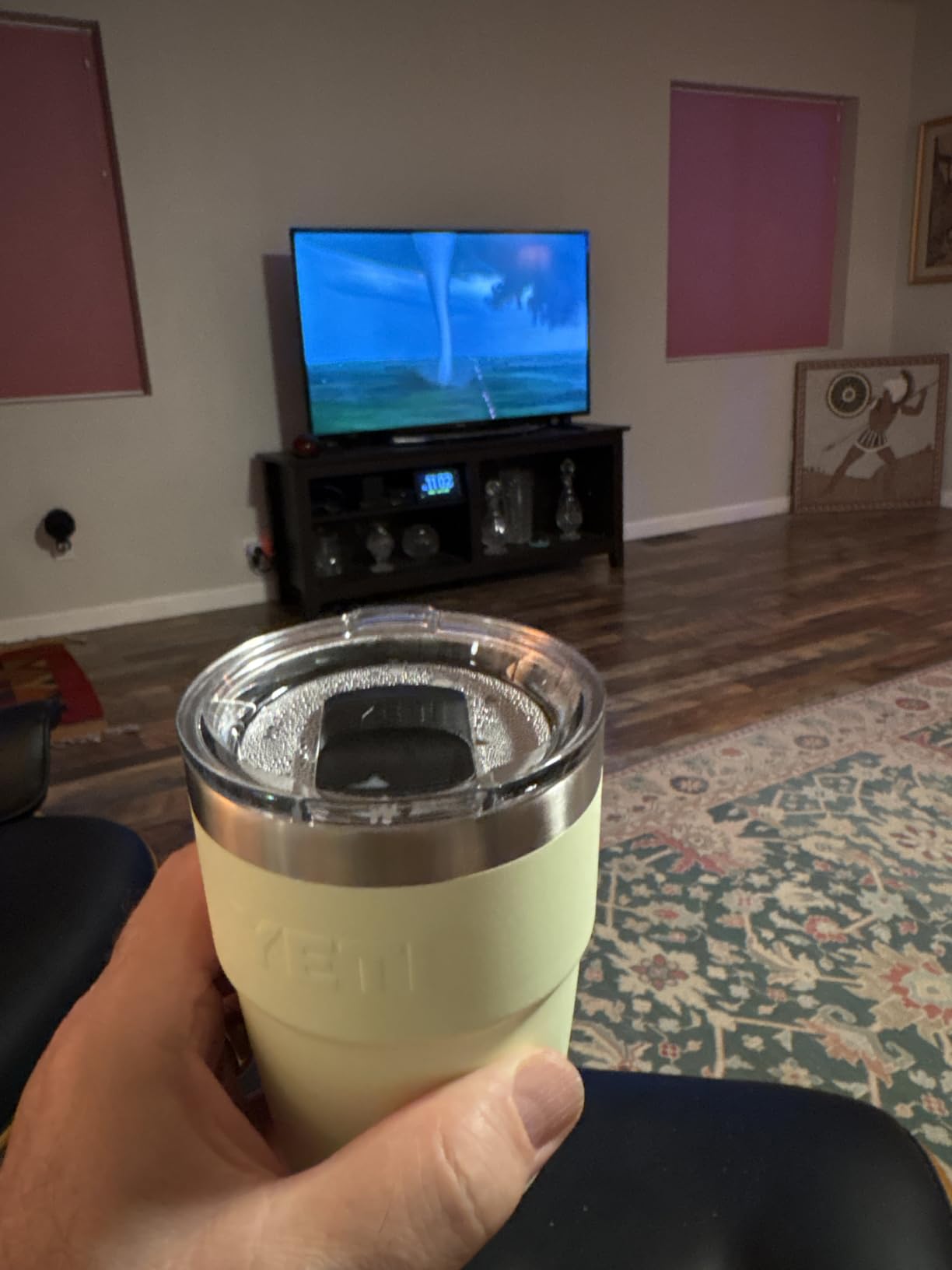 YETI Rambler 16 oz Stackable Tumbler, Vacuum Insulated, Stainless Steel with MagSlider Lid customer photo 2