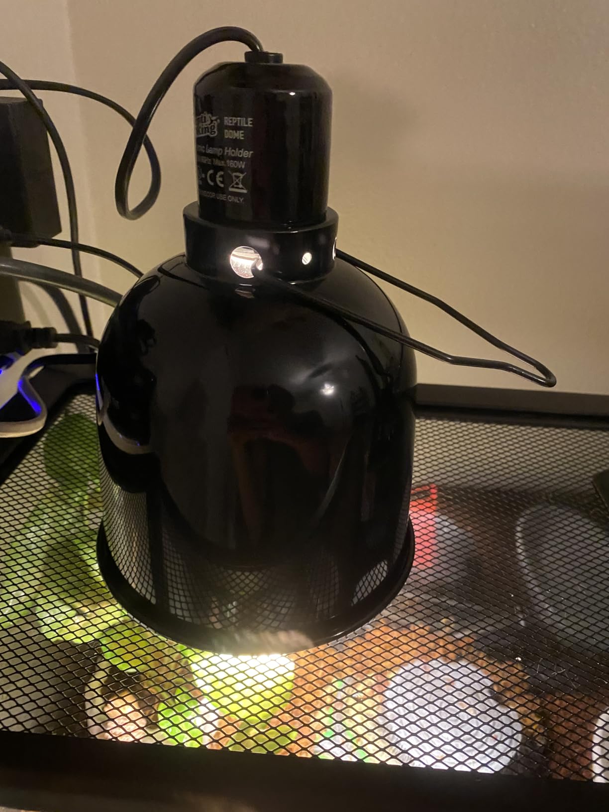 Reptile Light Fixture, 5.5'' Standard Dome for Reptile Basking Bulb Light/Heat Lamp/Ceramic Heat Emitter customer photo 2
