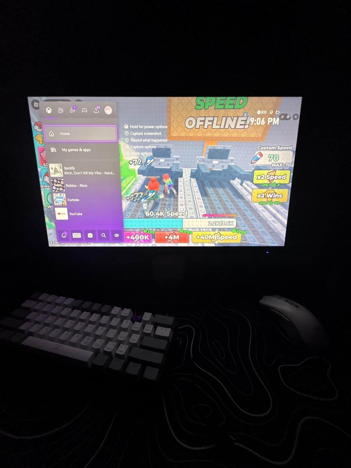 SANSUI 32-Inch Curved Gaming Monitor WQHD 2560 x 1440 180Hz Curved 1500R | Fast VA,1ms(OD), HDR, 300nits, sRGB 125%, DCI-P3 95%, FreeSync, DP1.4x2, HDMI x2(DP Cable Included) customer photo 1
