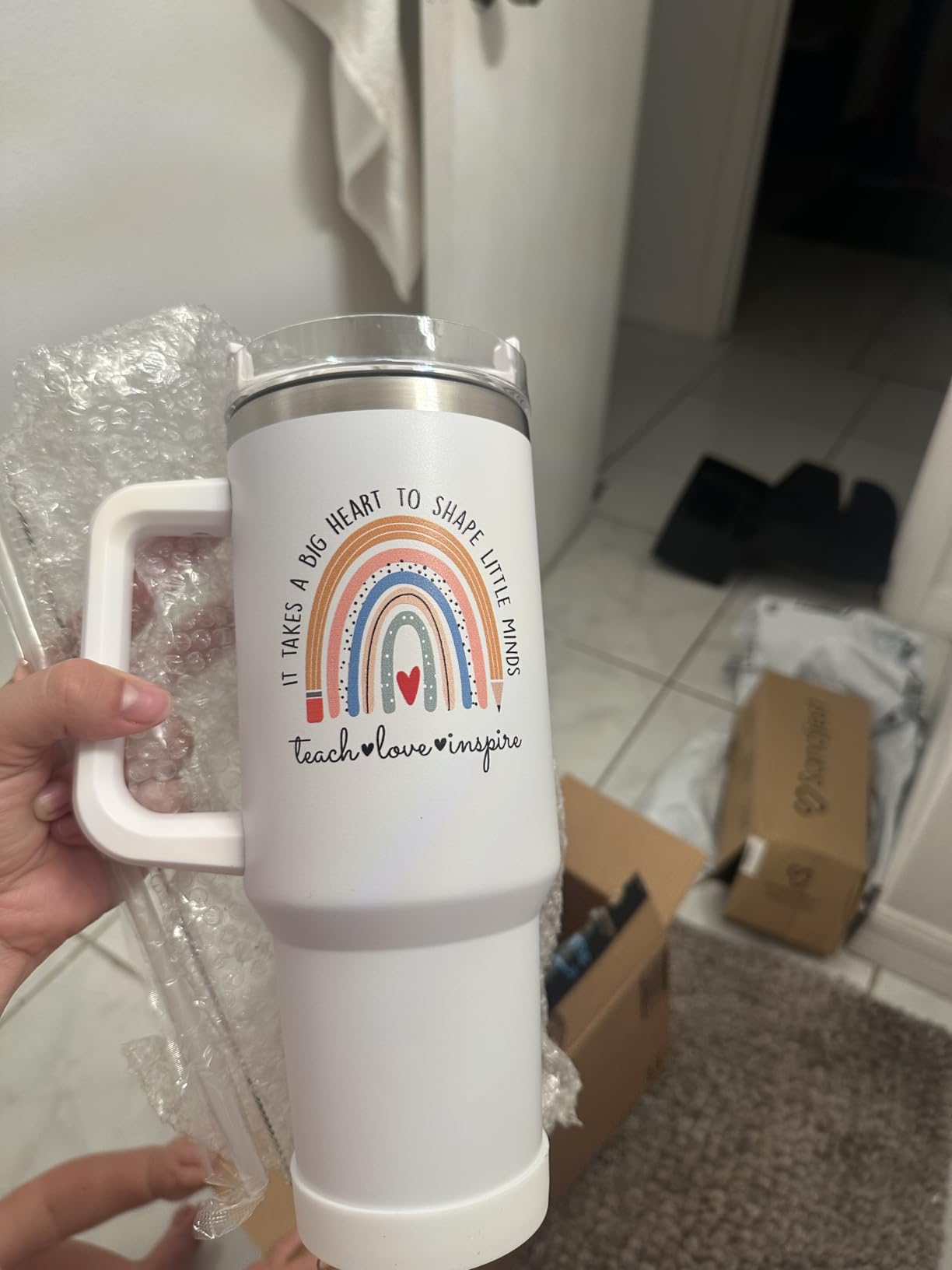Nurse Gifts 40oz Stainless Steel Insulated Tumbler - Coffee Cup for Nurses Week, Appreciation Gifts customer photo 1