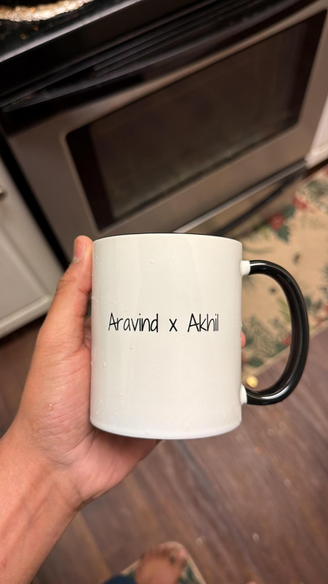 Personalized Coffee Mug, Custom Picture Text or Logo Ceramic Mug, Customized Gift for Men & Women, 11 Oz Tea Cup customer photo 1