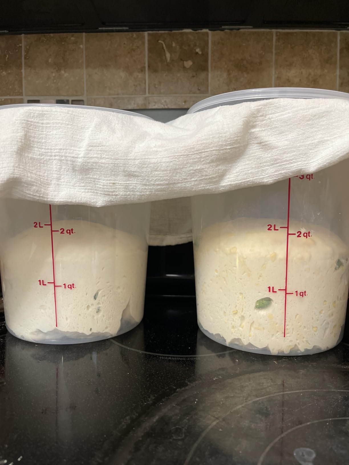 Cambro Food Storage Containers with Lids (BPA-Free) - 4 Quart - Food Grade Buckets with Lids (2 Pack) - For Dough Proofing and Brining customer photo 1