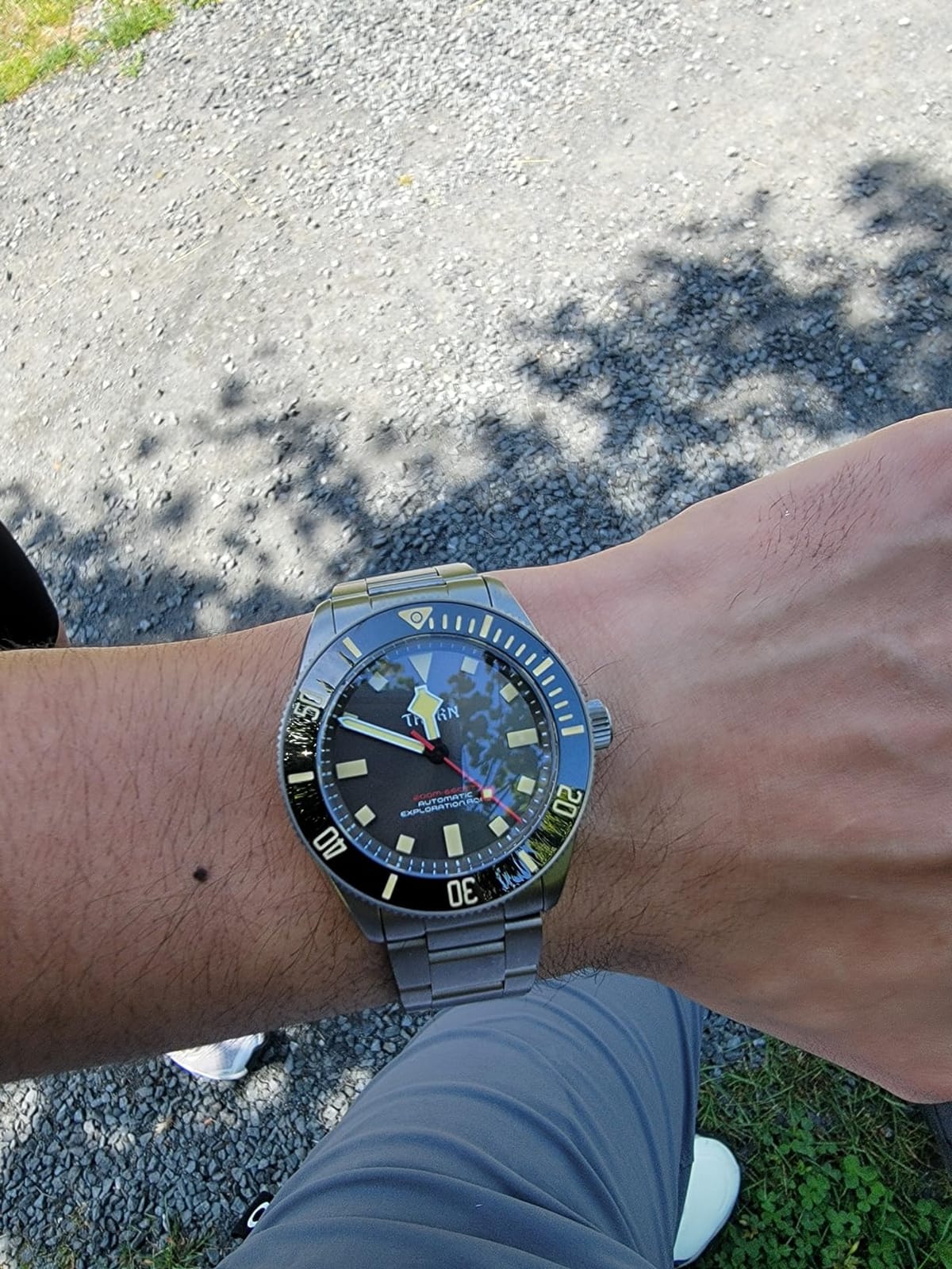 TACTICAL FROG Thorn Watches for Men 39mm Titanium Dive Watch PT5000 Automatic Mechanical Sapphire Crystal Luminous 200M Water Resistant customer photo 2