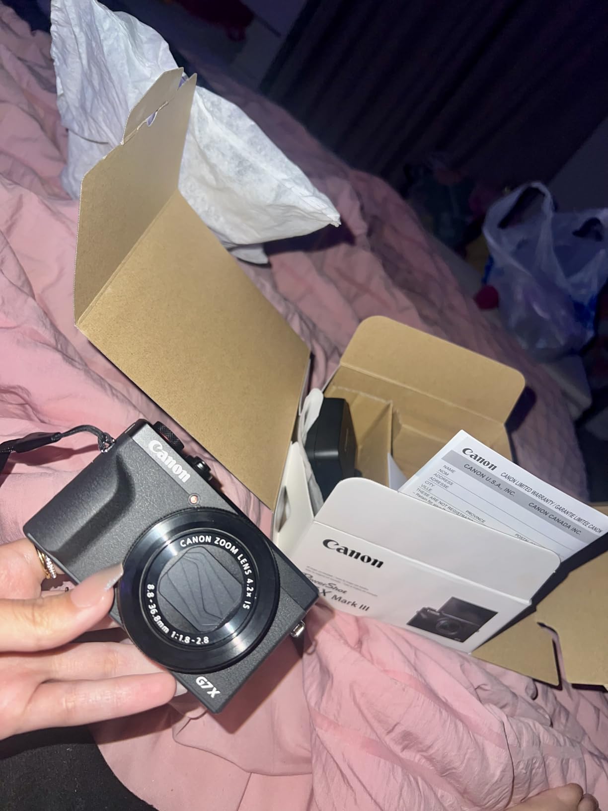 Canon PowerShot G7 X Mark III Digital Camera (Black) customer photo 2