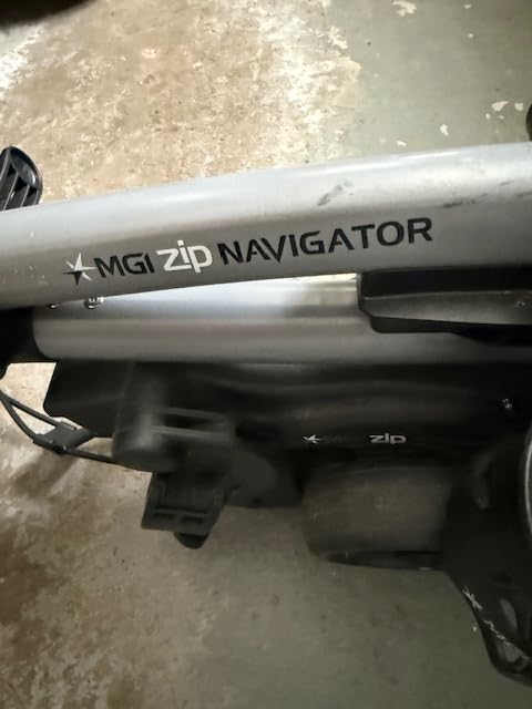 MGI Zip Navigator Electric Golf Cart - 36 Hole Battery - Remote Control - (Drink, Umbrella, & GPS Phone) customer photo 1