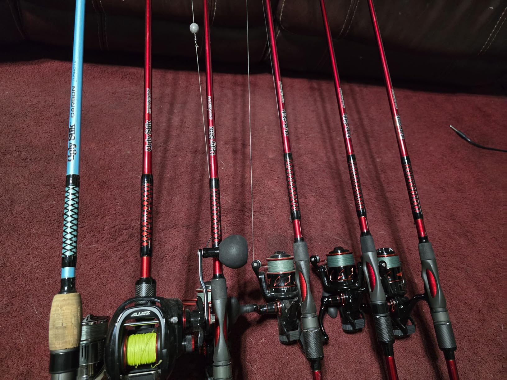 Ugly Stik Carbon Inshore Spinning Rod, 24-Ton Graphite Blank customer photo 1