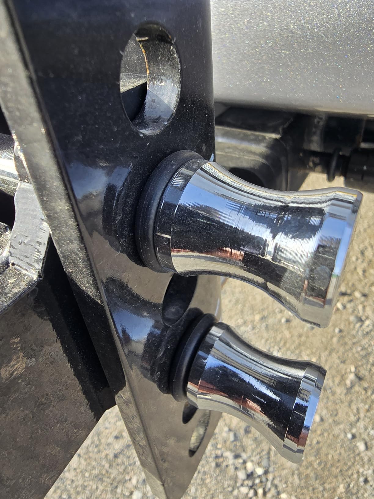 Adjustable Trailer Hitch - Drop Hitch-Tow Hitch with 2 inch Receiver-6inch Drop/Rise, 2