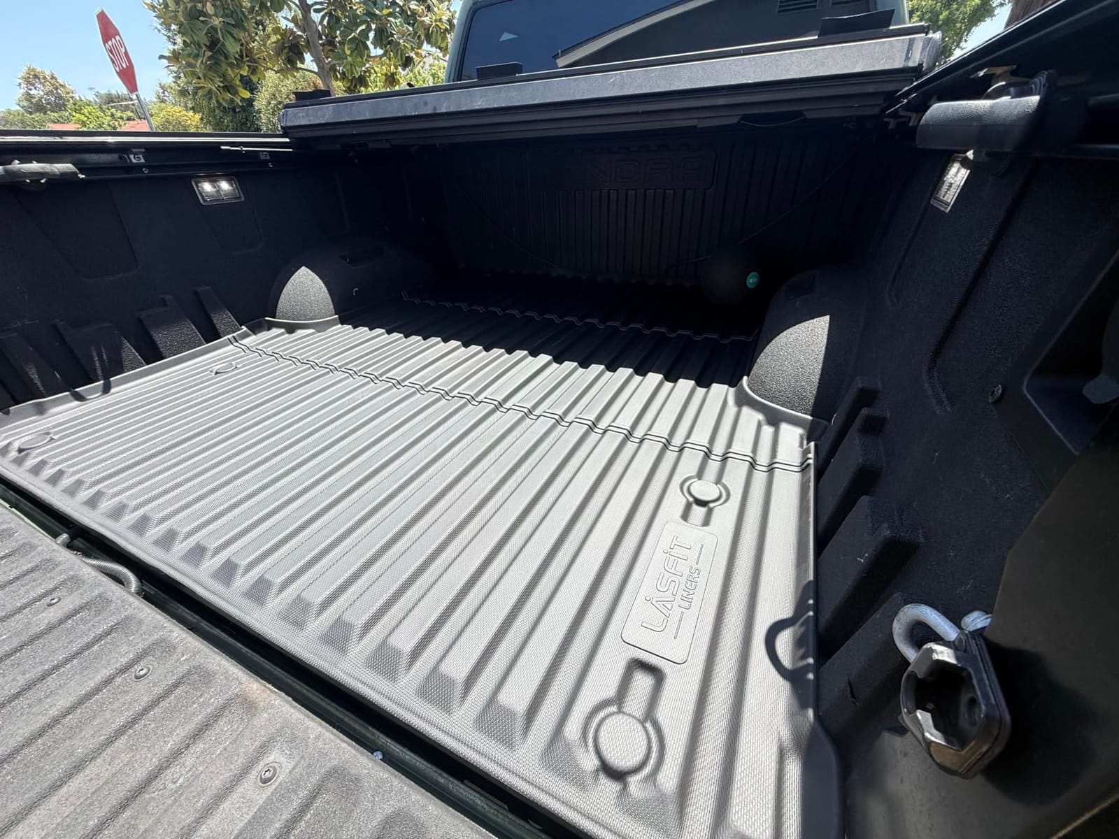 LASFIT Truck Bed Mat for Ford Maverick 2022-2026 Hybrid & Gas | TPE All Weather Custom Fit Bed Liner customer photo 2